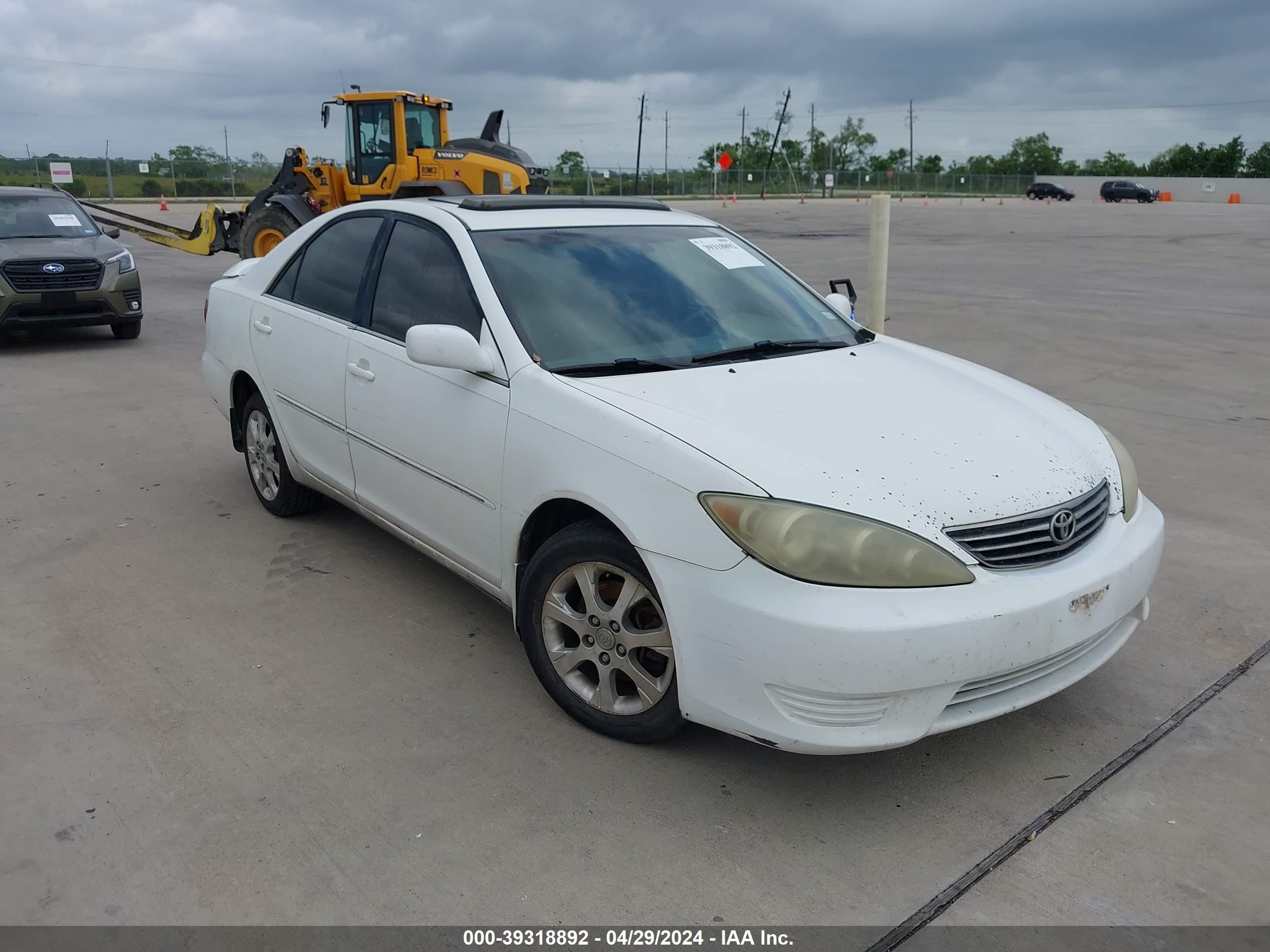 toyota camry 2005 4t1bf32k15u605762