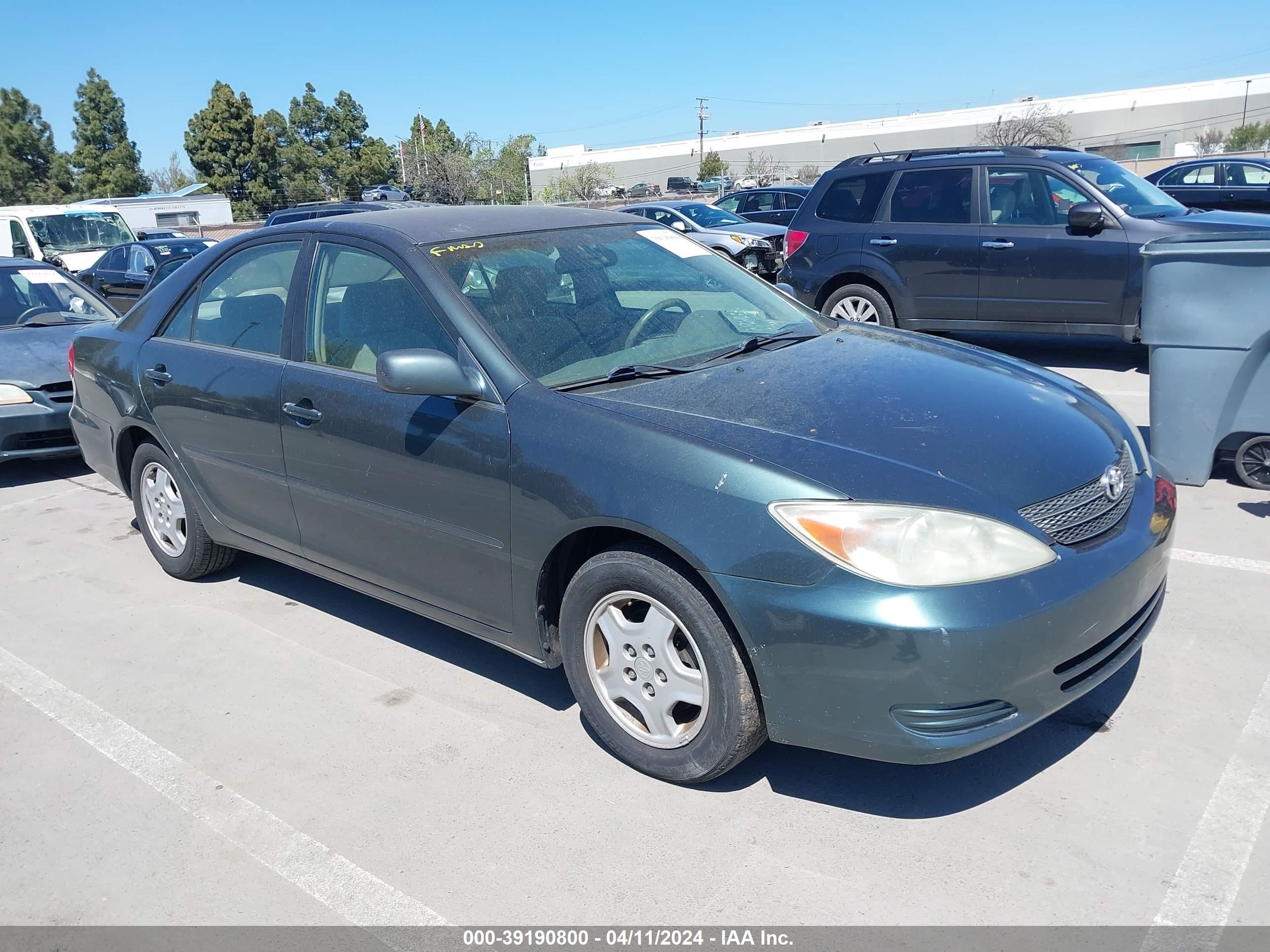 toyota camry 2003 4t1bf32k23u549733