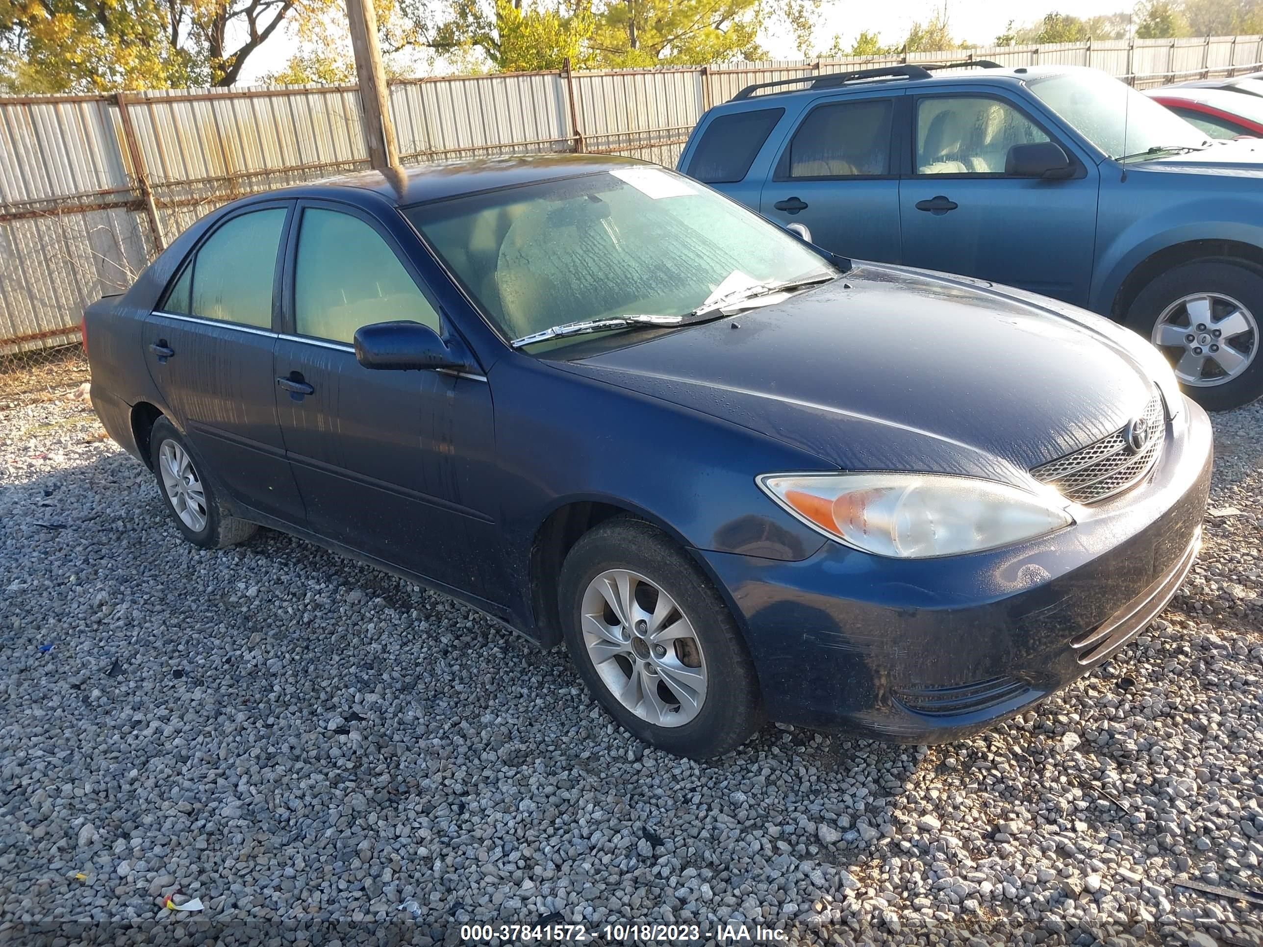 toyota camry 2004 4t1bf32k24u071153