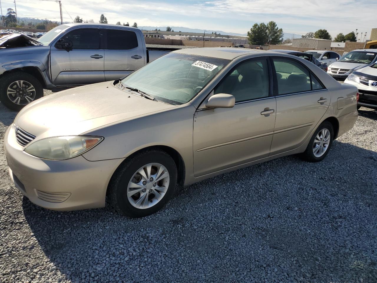 toyota camry 2005 4t1bf32k25u101561