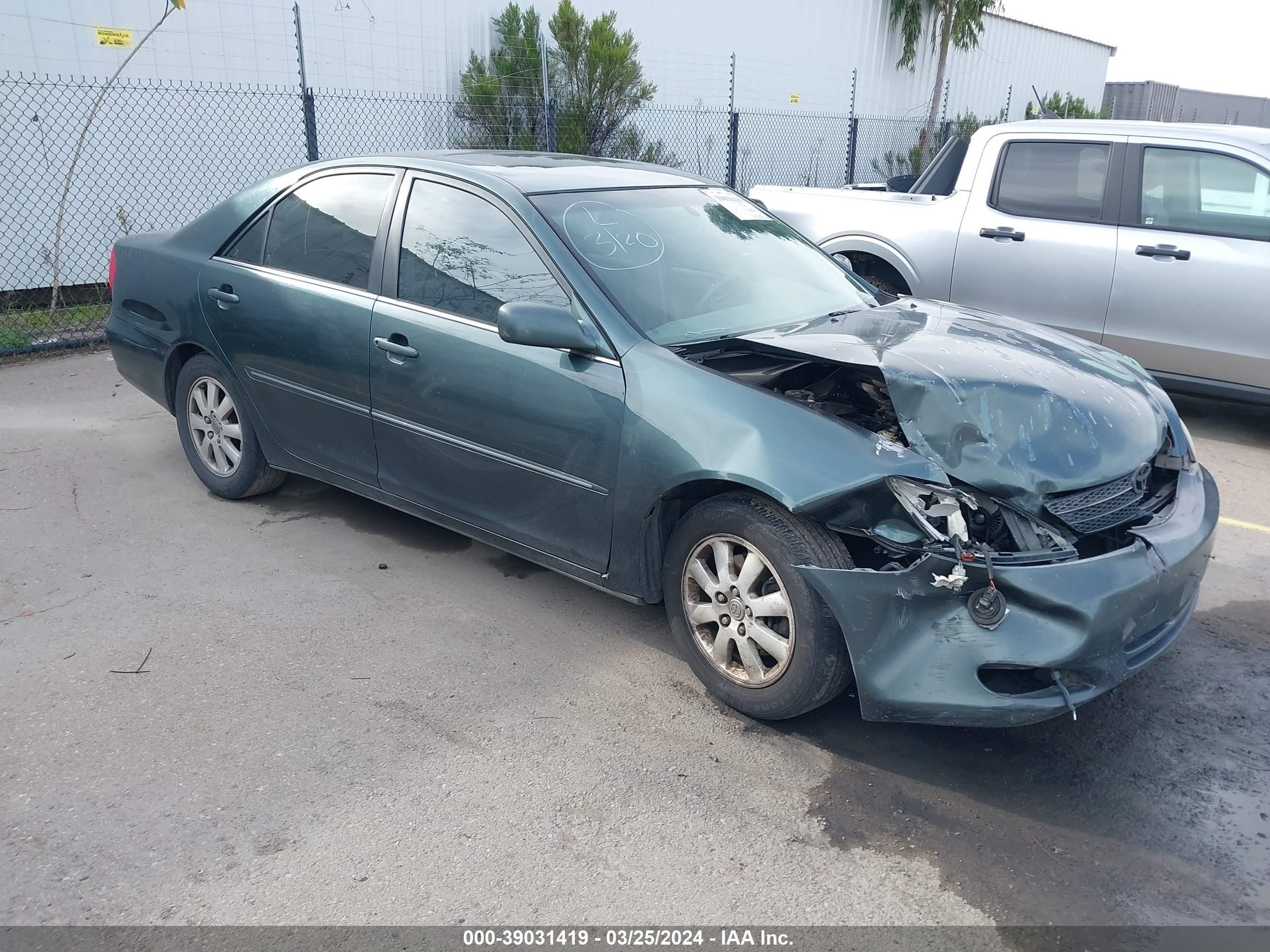 toyota camry 2003 4t1bf32k33u556903