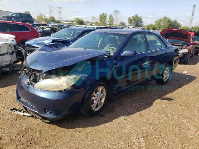 toyota camry le 2005 4t1bf32k35u103898