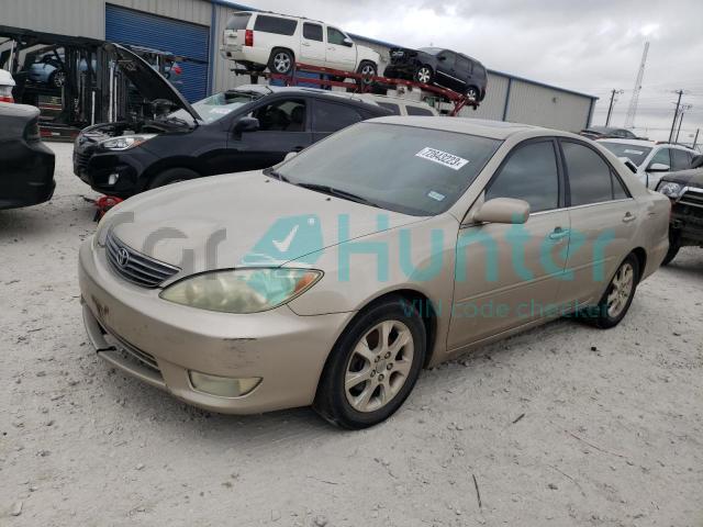 toyota camry le 2005 4t1bf32k35u611210
