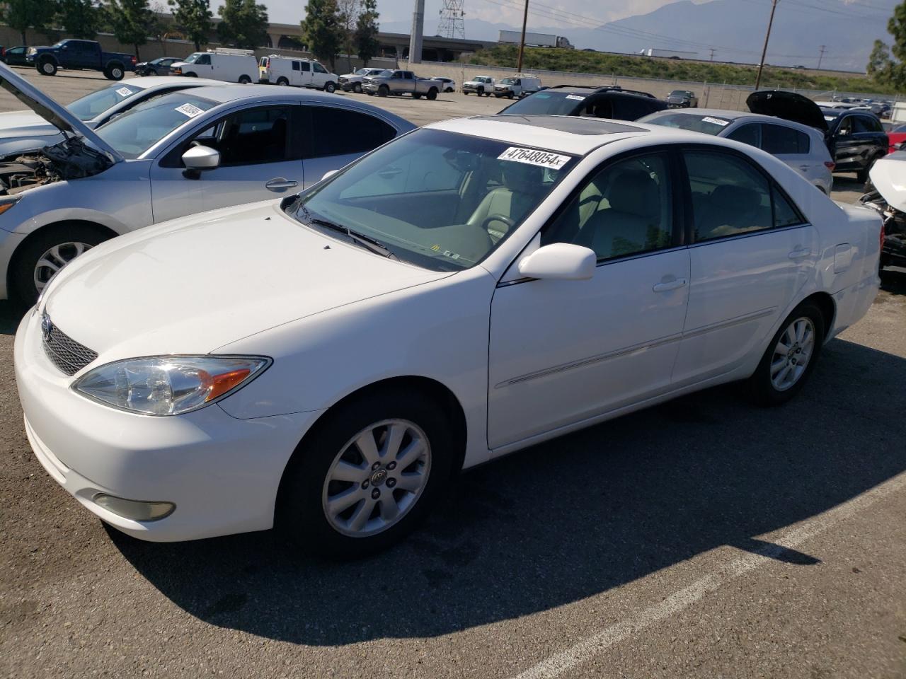 toyota camry 2004 4t1bf32k44u078119