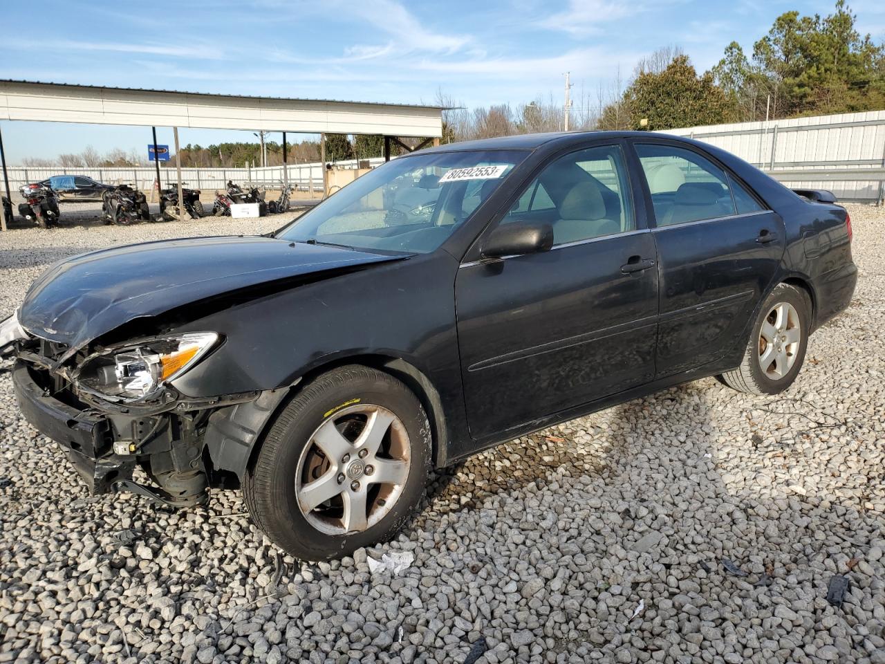 toyota camry 2003 4t1bf32k83u058499