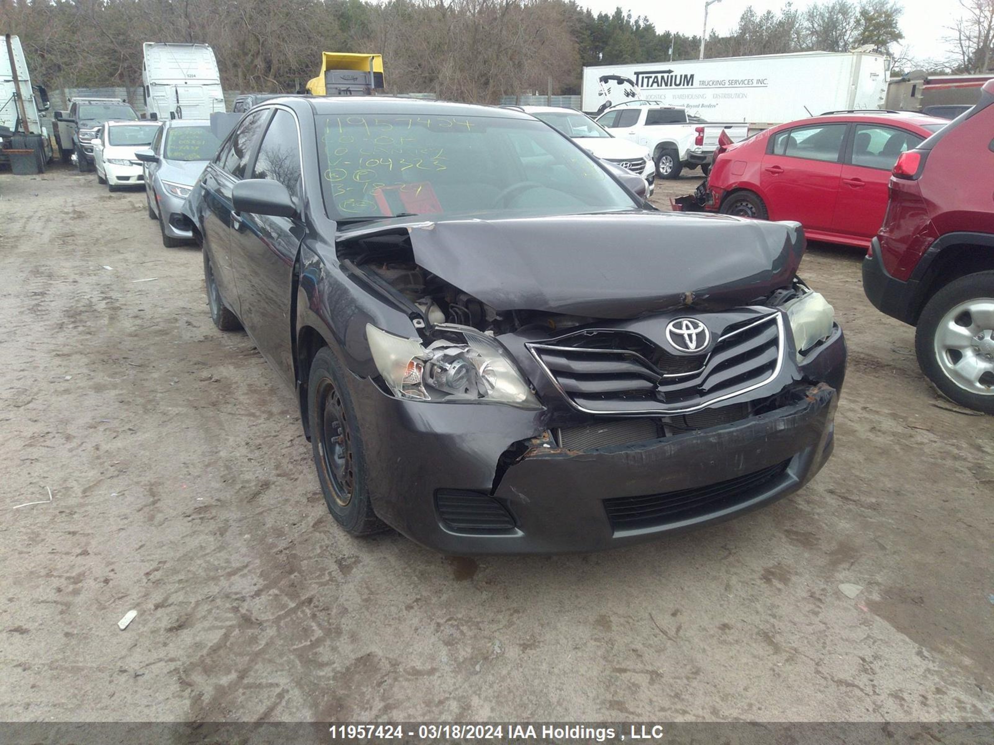 toyota camry 2010 4t1bf3ek4au104323