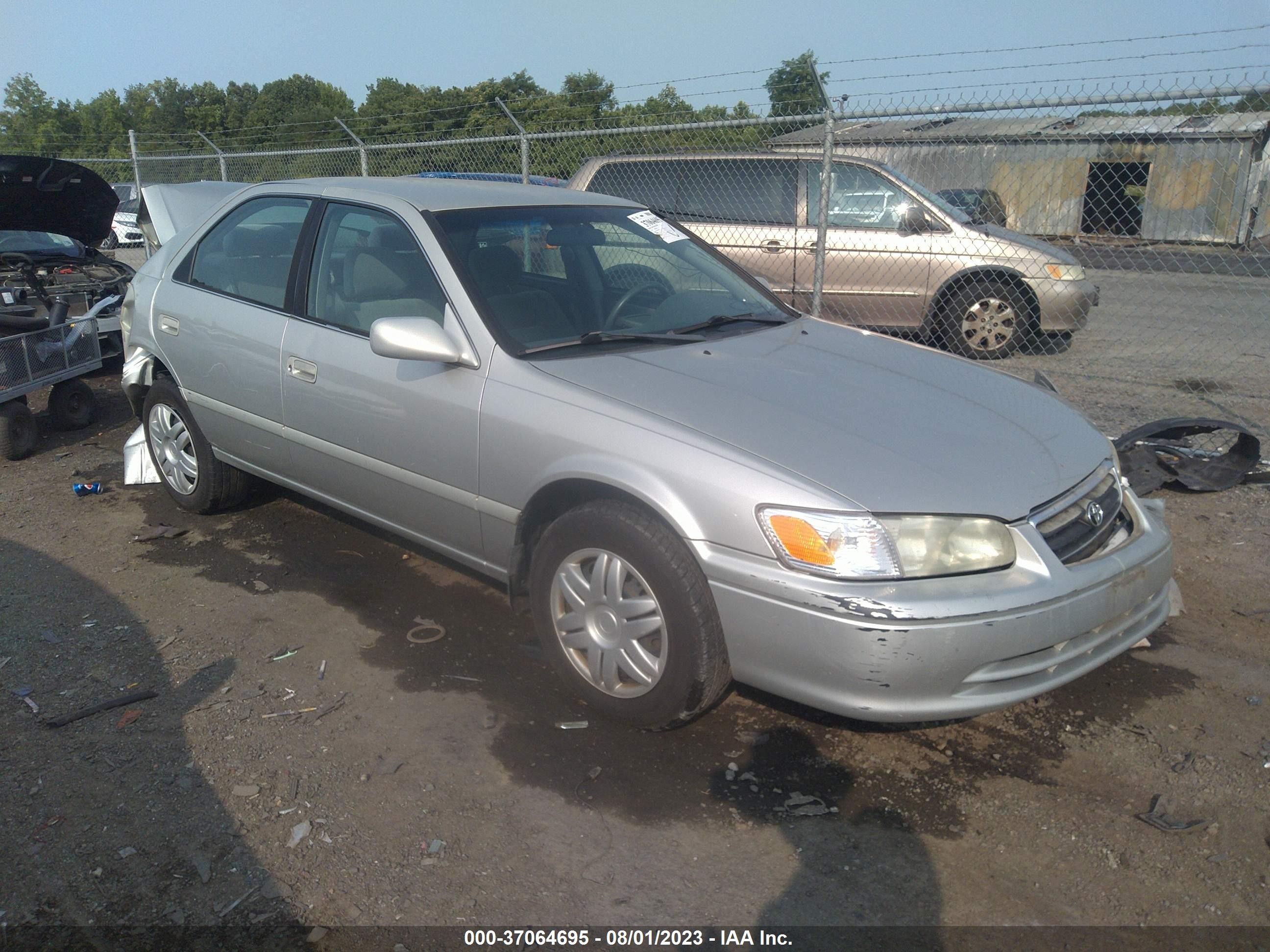 toyota camry 2001 4t1bg22k01u091985