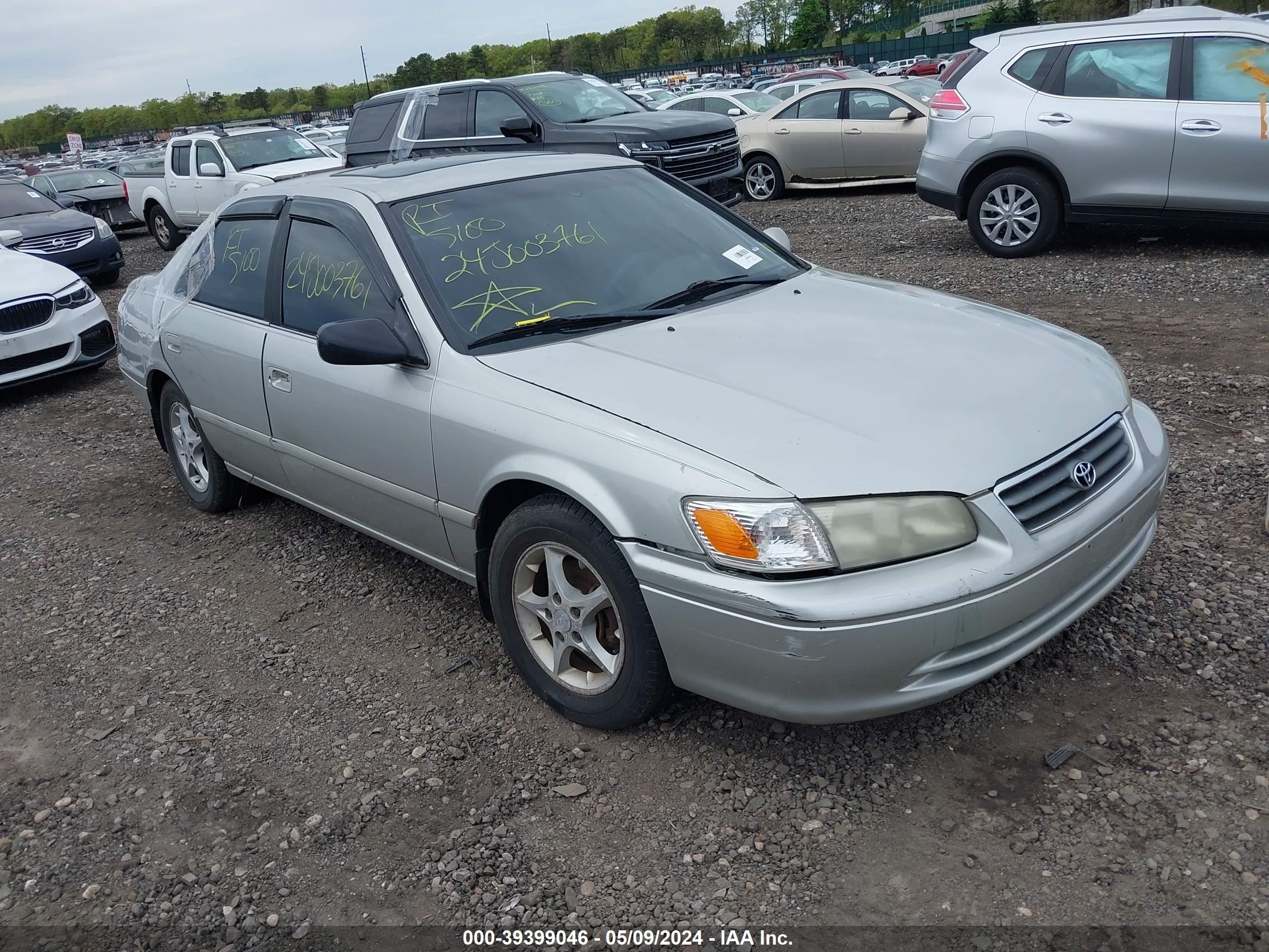 toyota camry 2001 4t1bg22k01u092909