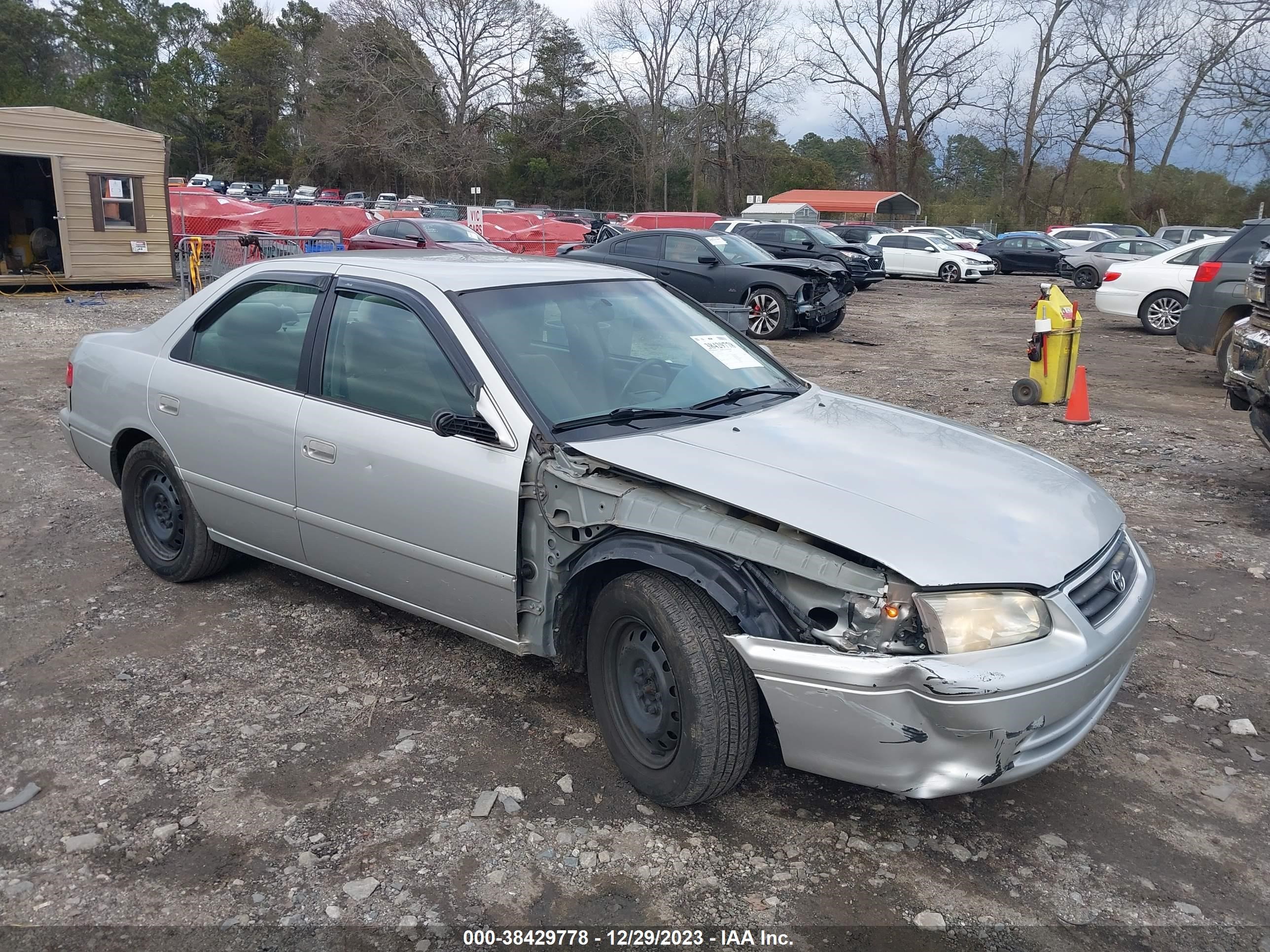 toyota camry 2001 4t1bg22k21u871597