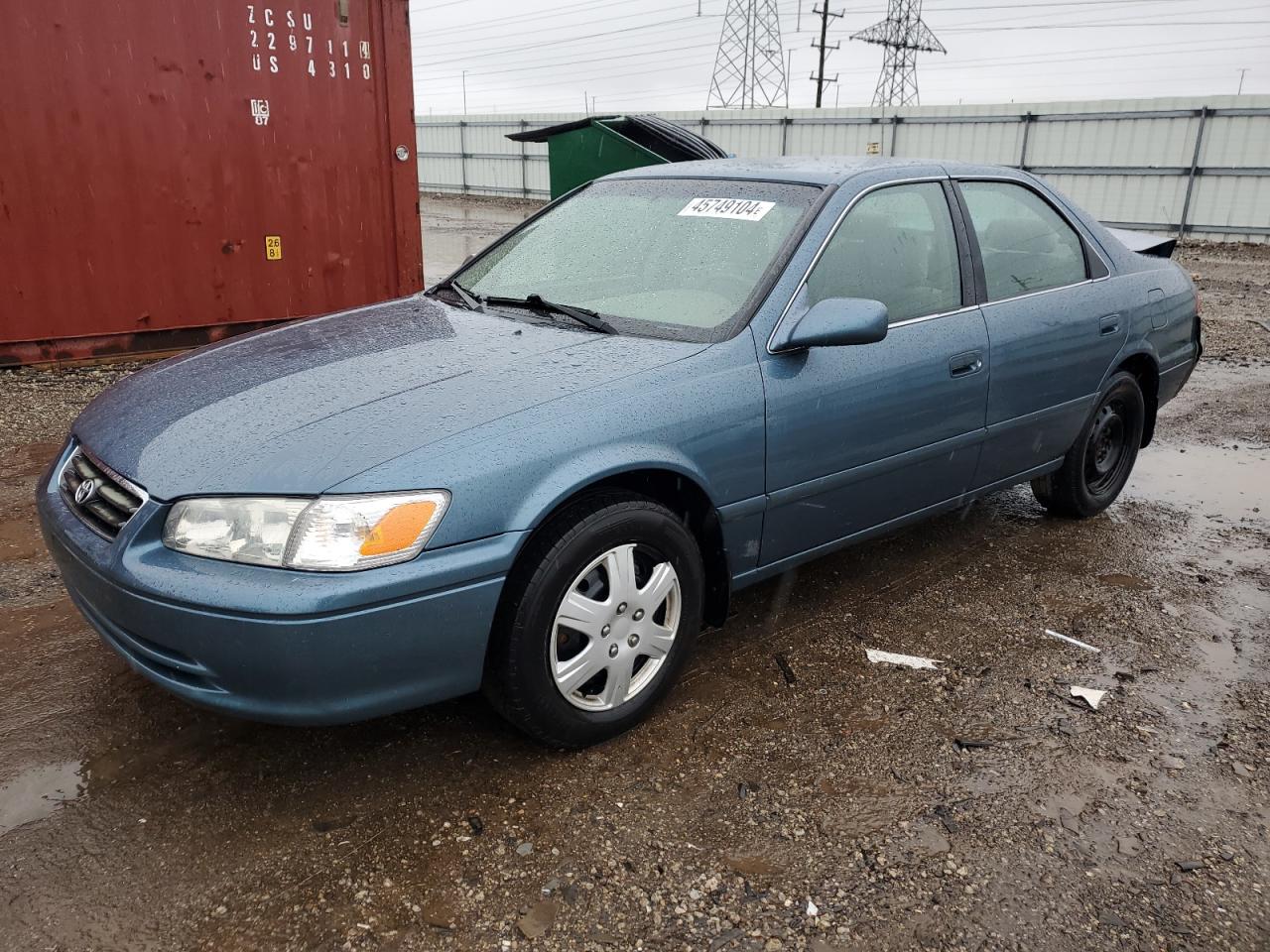 toyota camry 2001 4t1bg22k31u788647