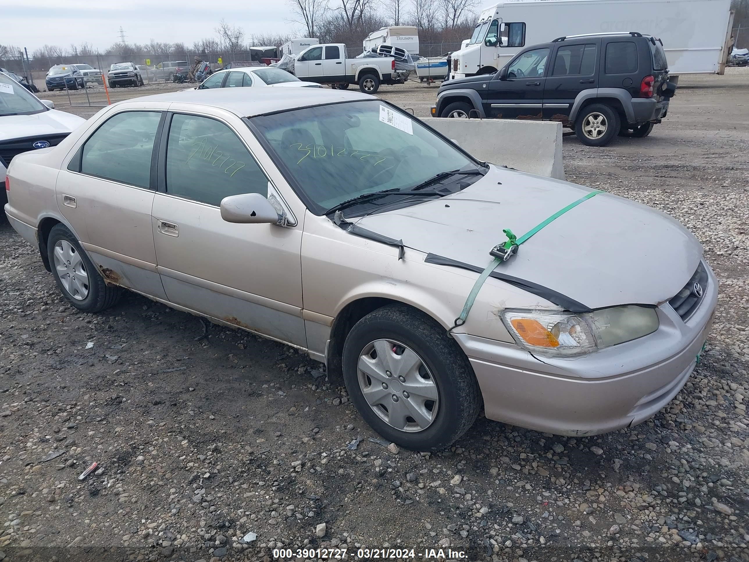 toyota camry 2001 4t1bg22k31u860074