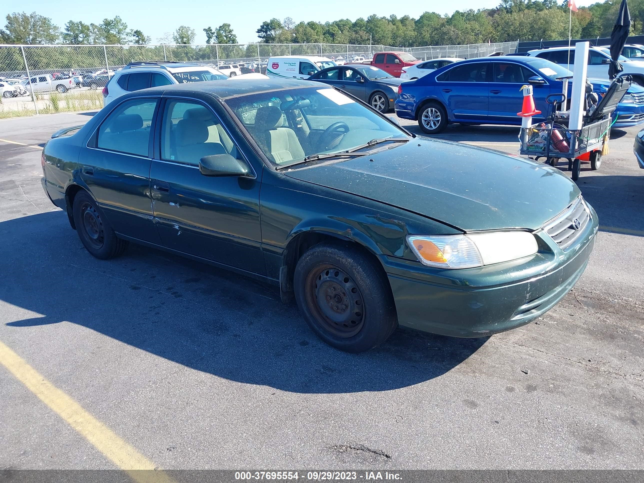 toyota camry 2001 4t1bg22k31u872211