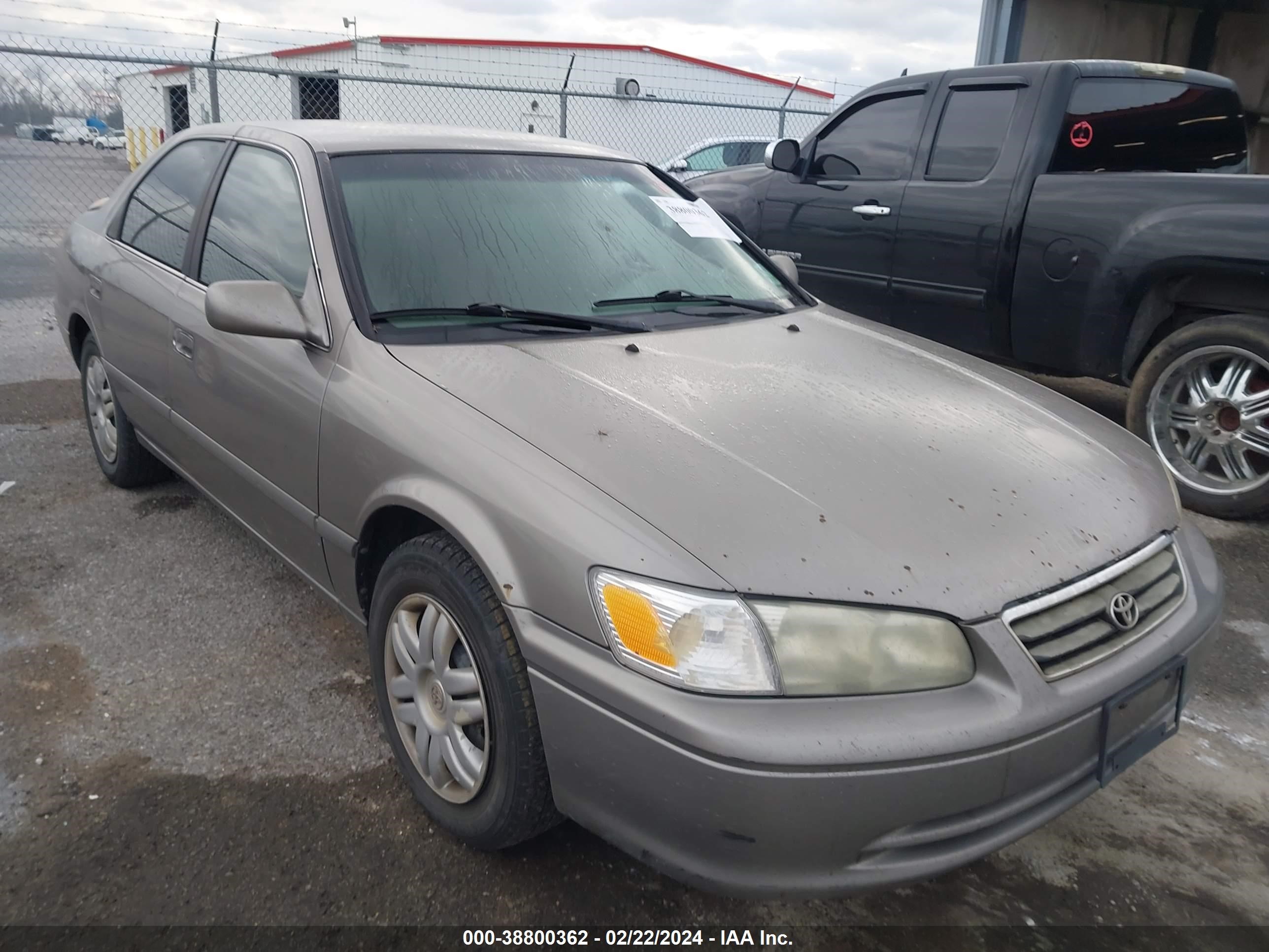 toyota camry 2001 4t1bg22k41u091424