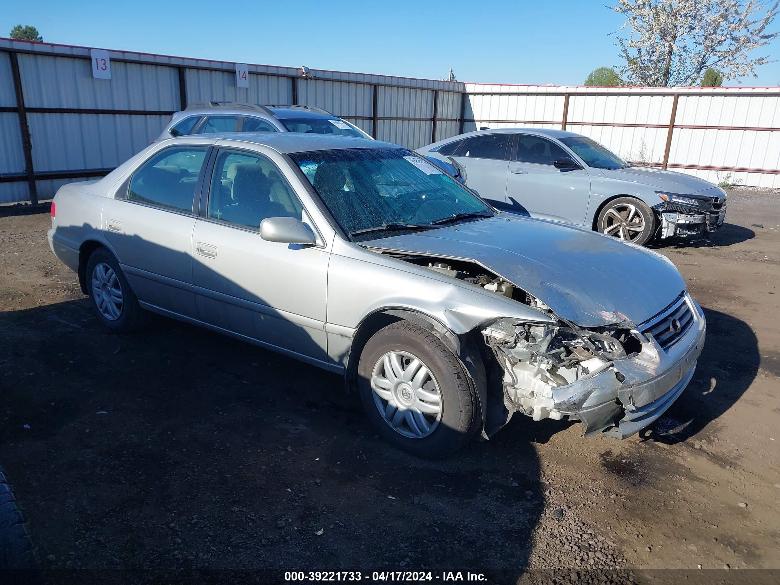 toyota camry 2001 4t1bg22k41u806153