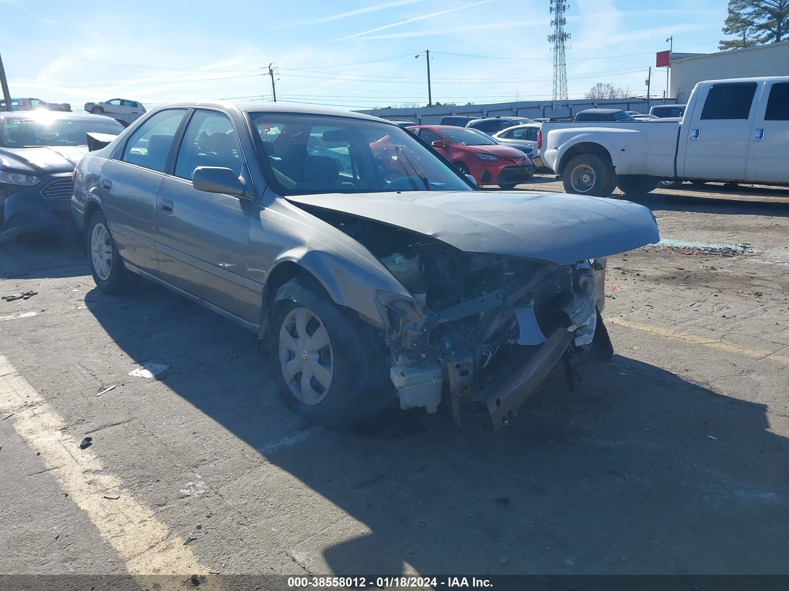 toyota camry 2001 4t1bg22k51u019602