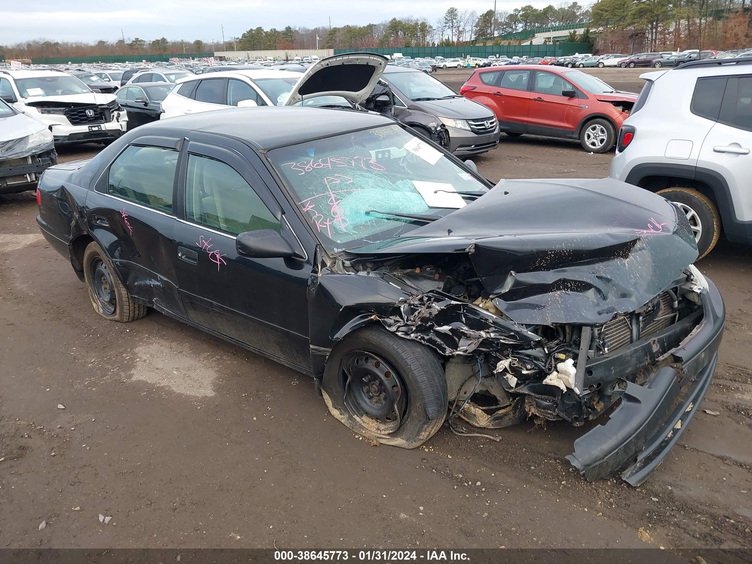 toyota camry 2001 4t1bg22k61u060210