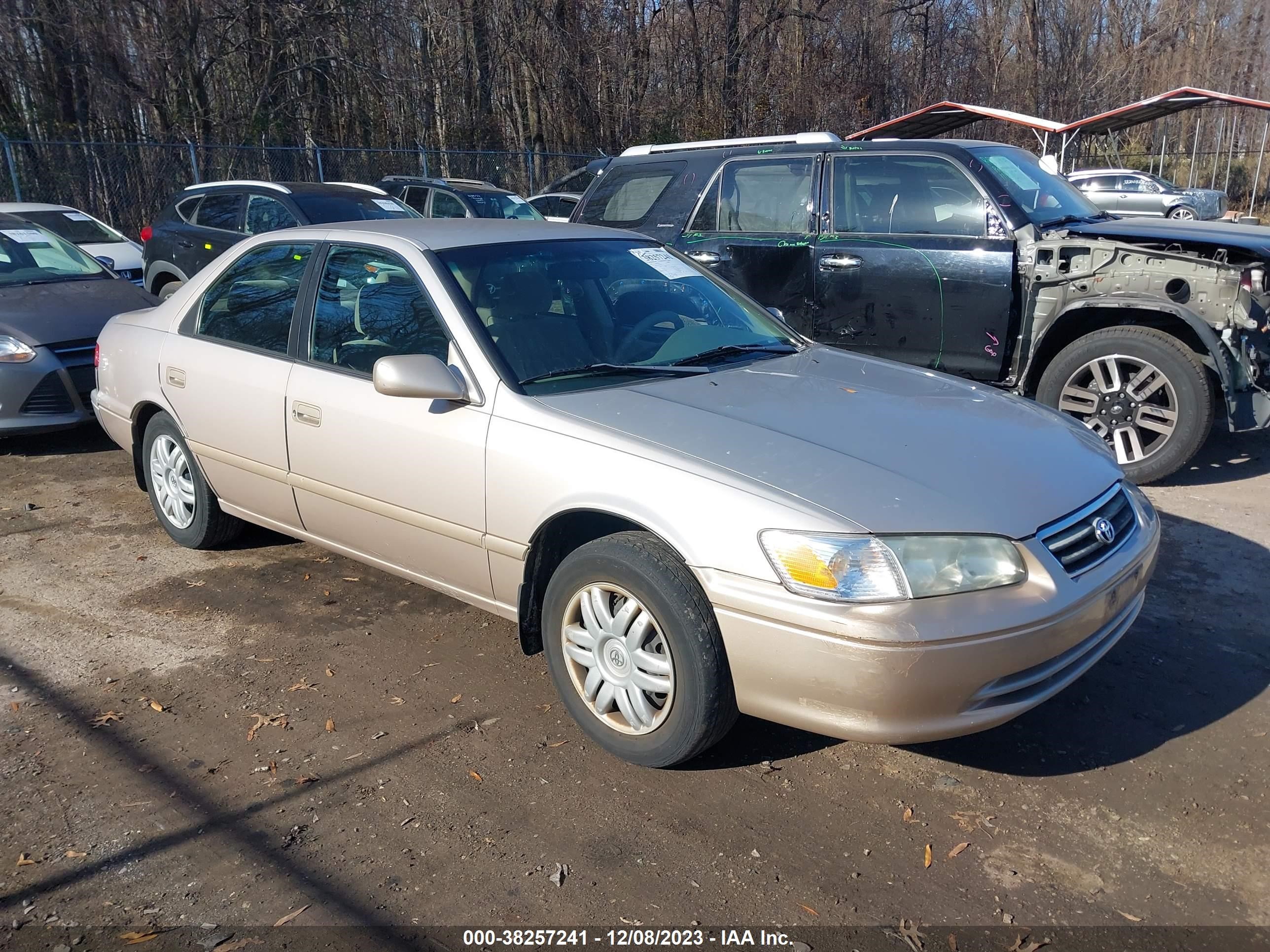 toyota camry 2001 4t1bg22k71u052651