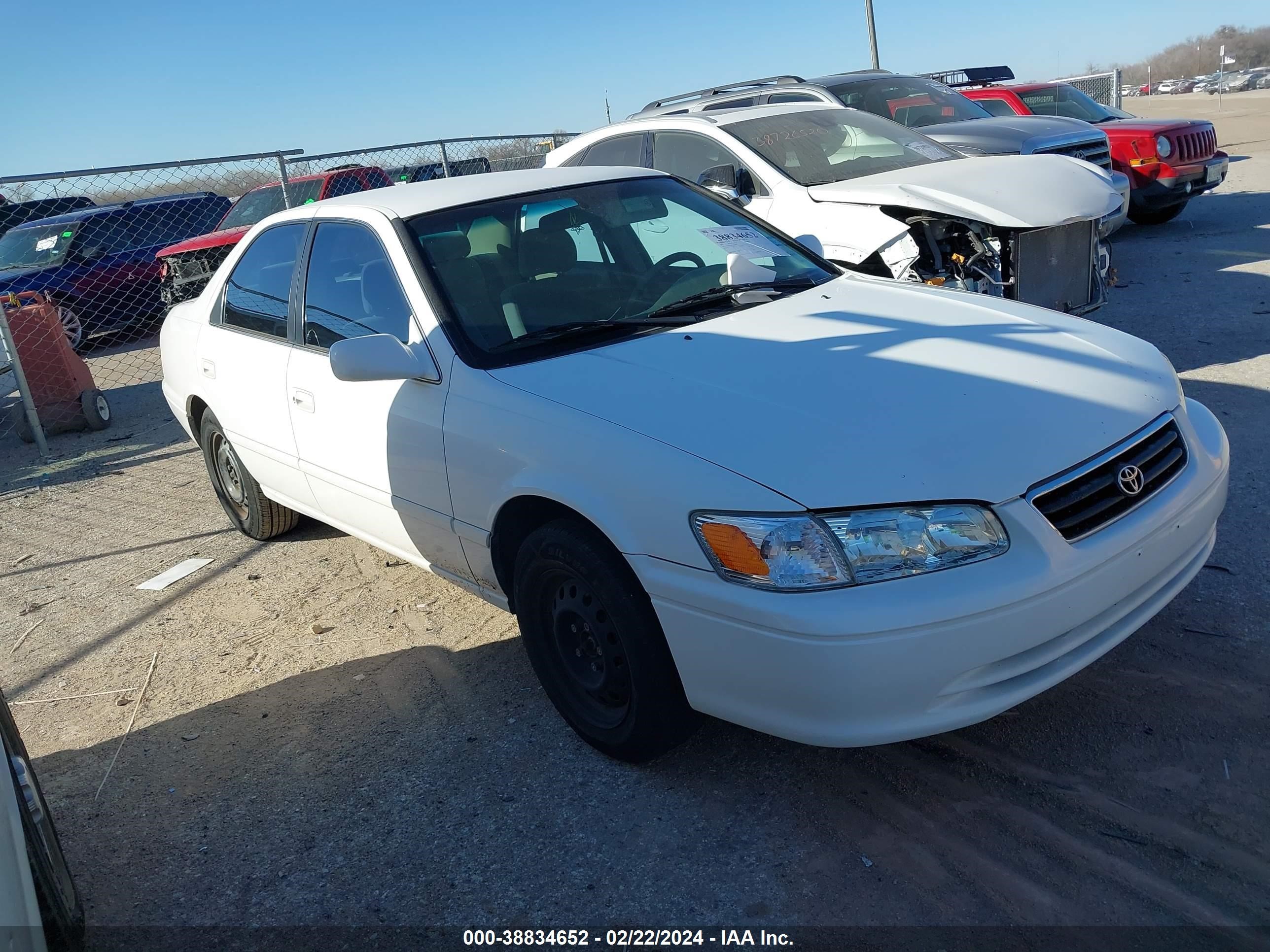 toyota camry 2001 4t1bg22k81u826003