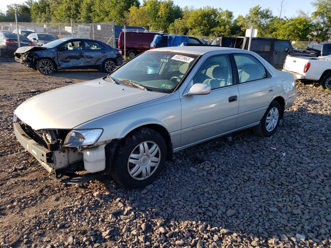 toyota camry 2001 4t1bg28k11u058372