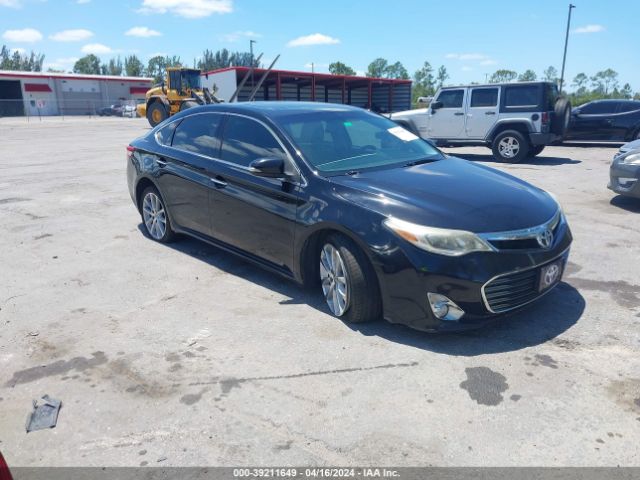 toyota avalon 2013 4t1bk1eb0du022559