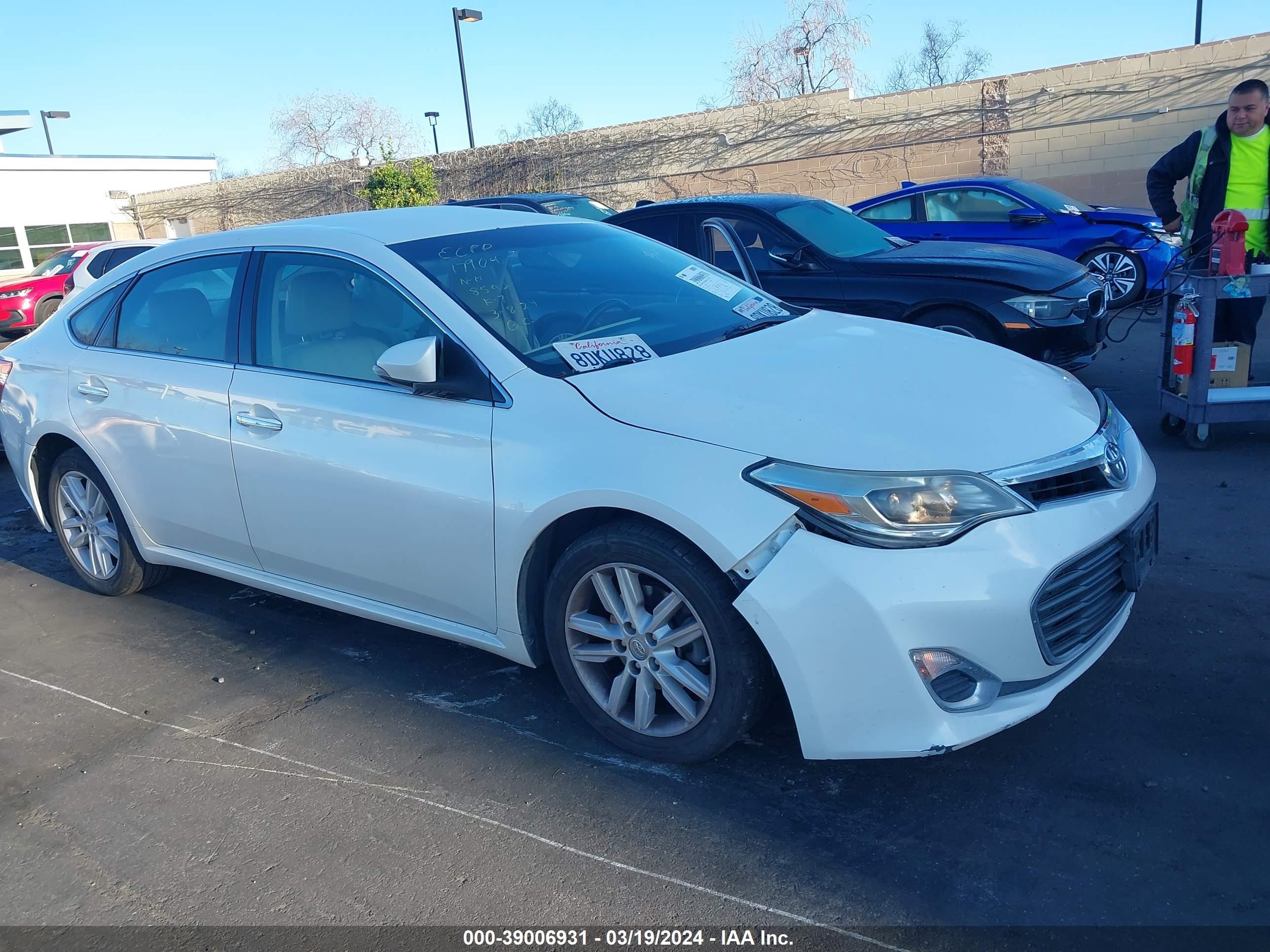 toyota avalon 2014 4t1bk1eb0eu128592