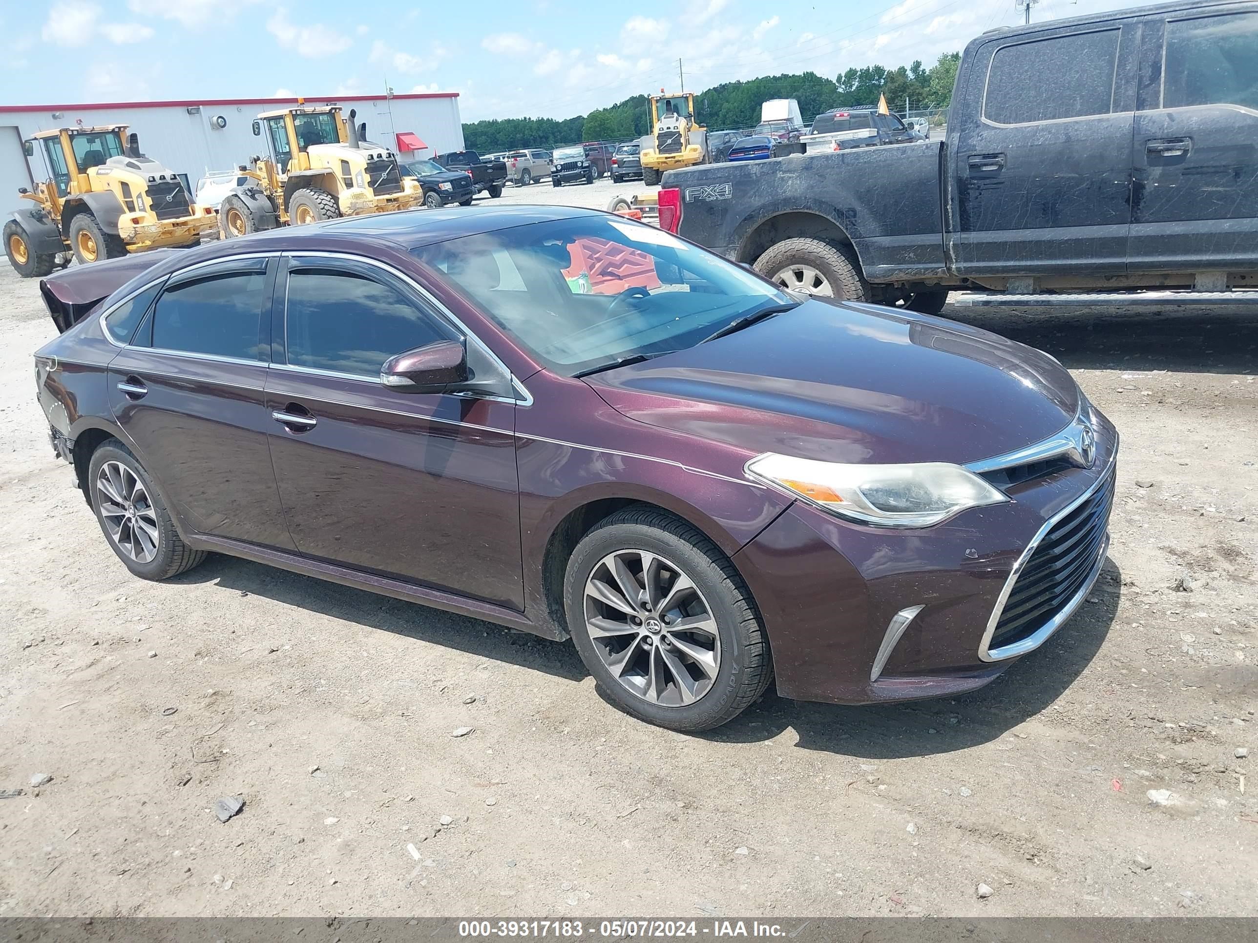 toyota avalon 2016 4t1bk1eb1gu223326