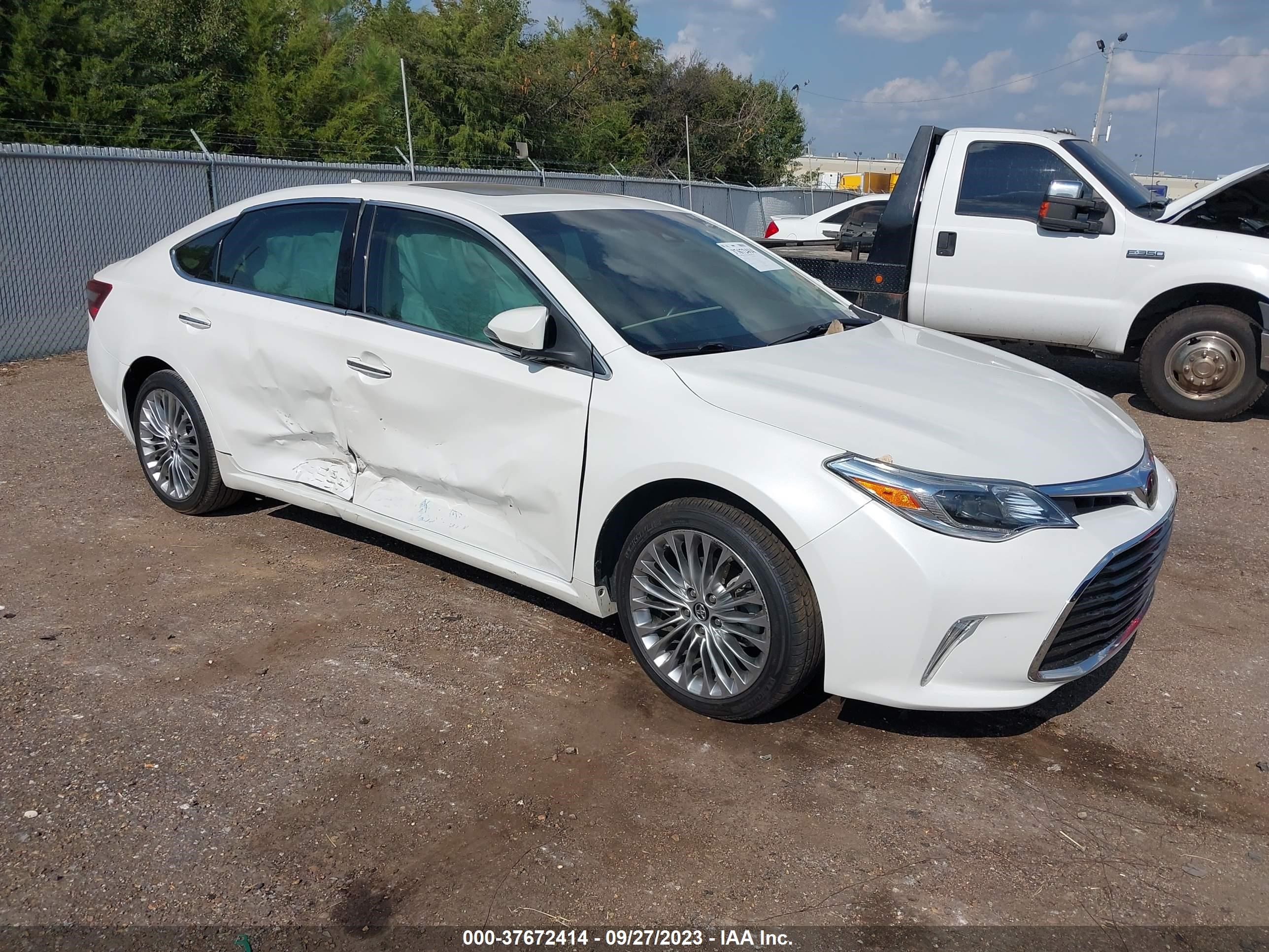 toyota avalon 2018 4t1bk1eb2ju278732