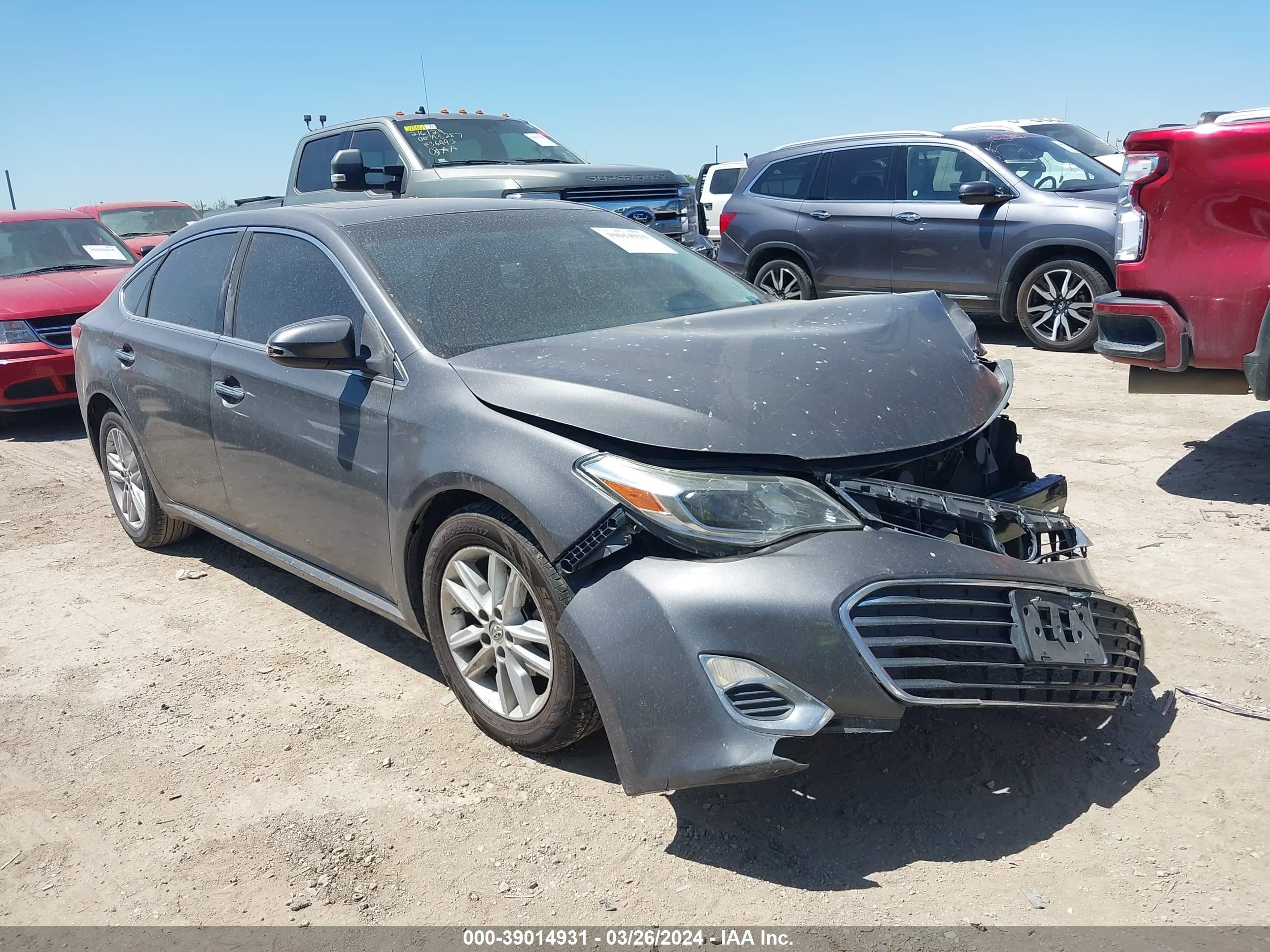 toyota avalon 2013 4t1bk1eb7du013499