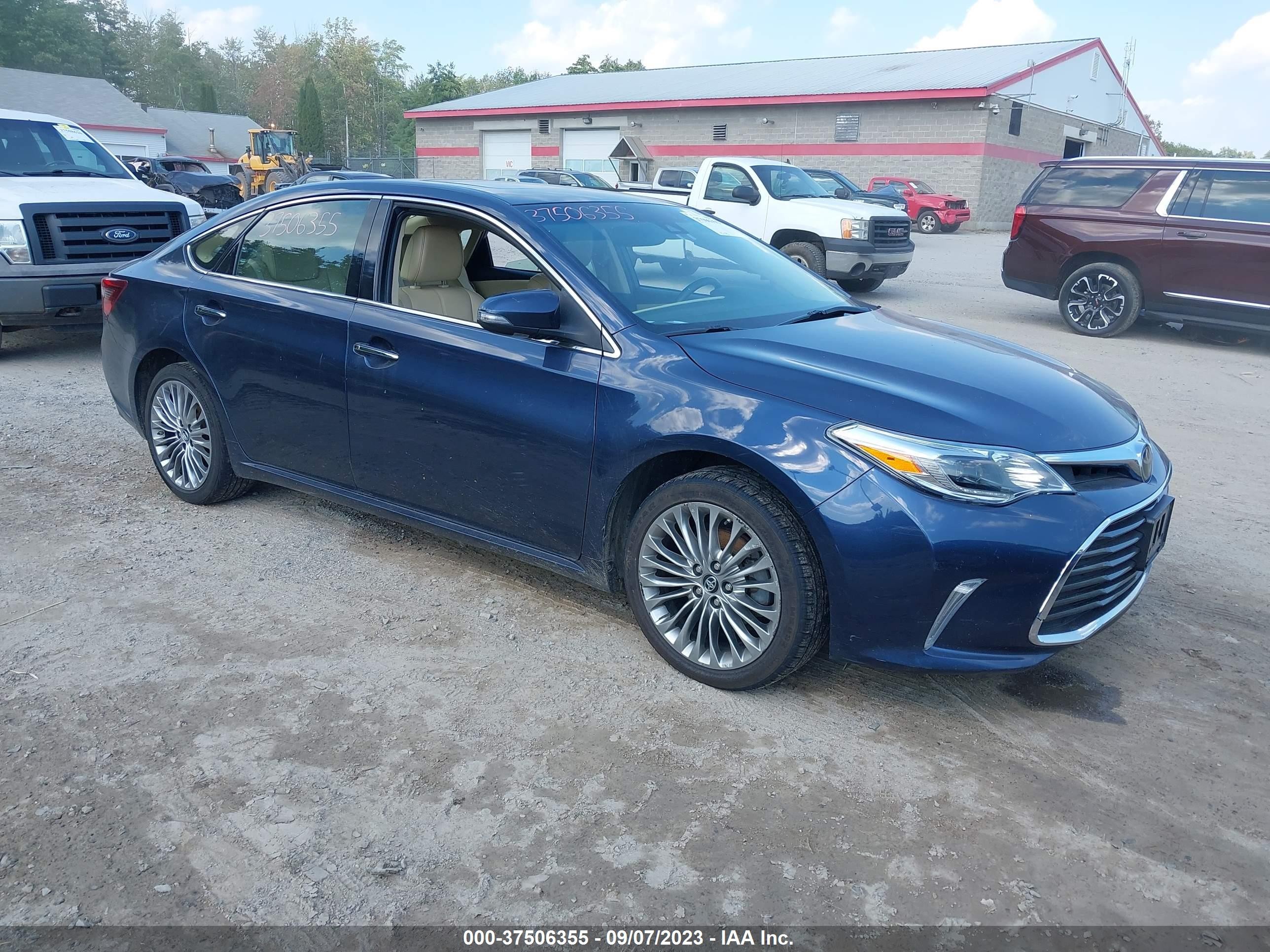 toyota avalon 2018 4t1bk1eb7ju272392