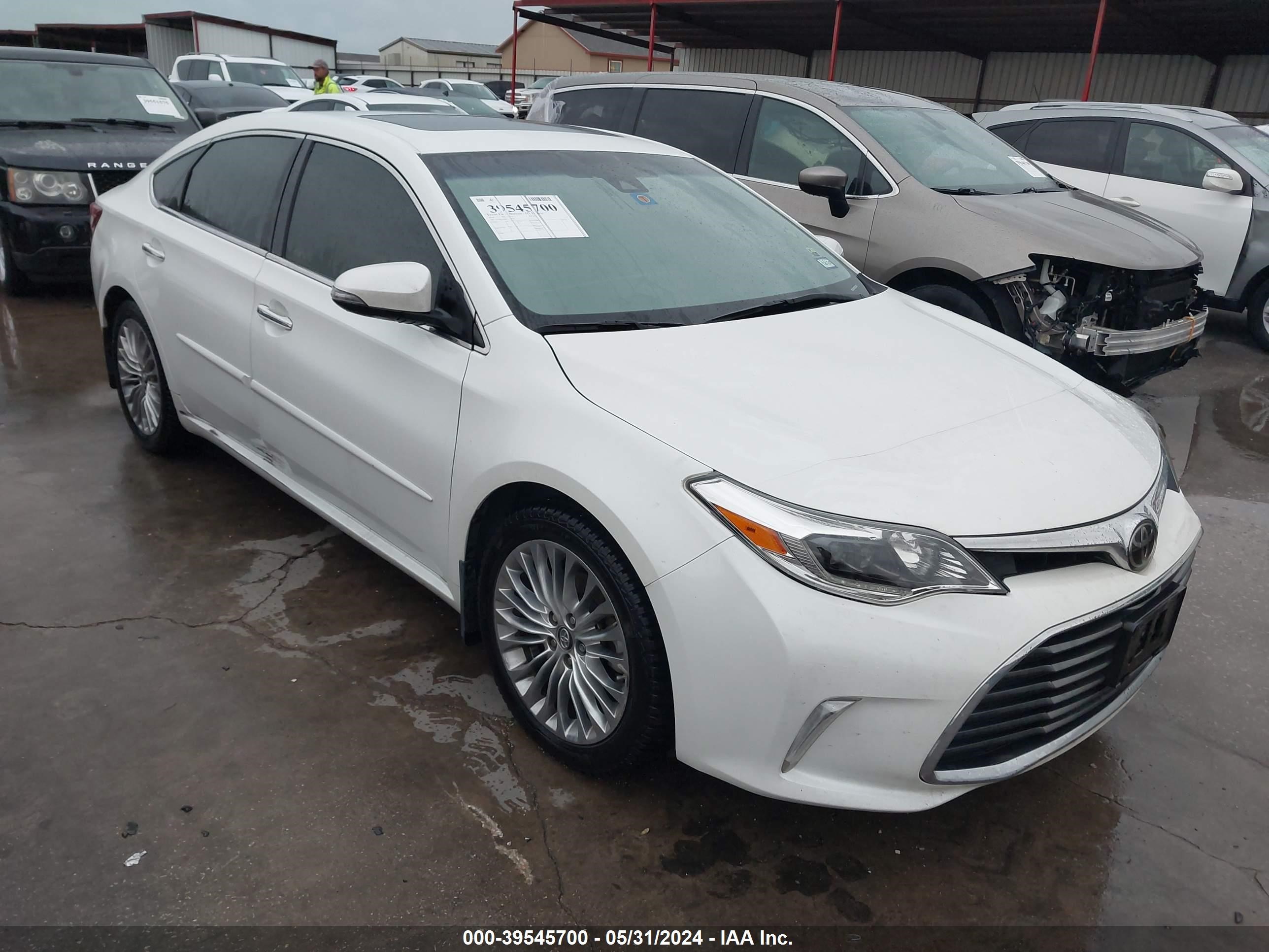 toyota avalon 2018 4t1bk1eb8ju279836