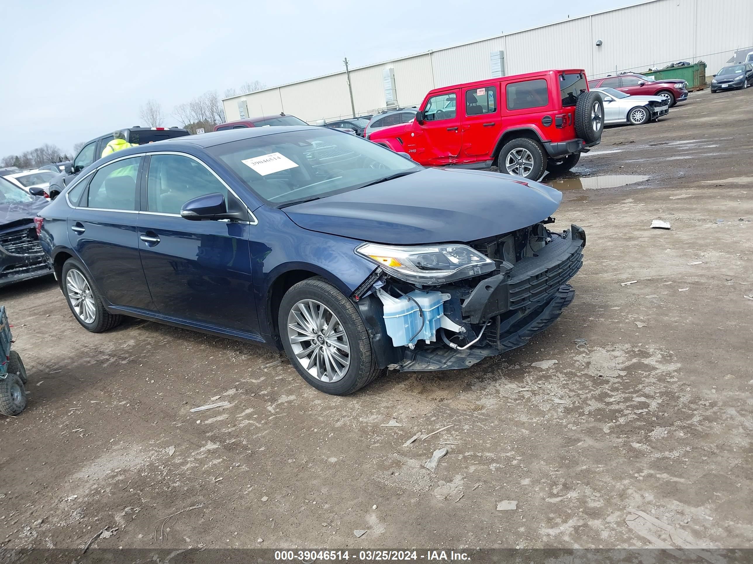 toyota avalon 2018 4t1bk1eb8ju281800