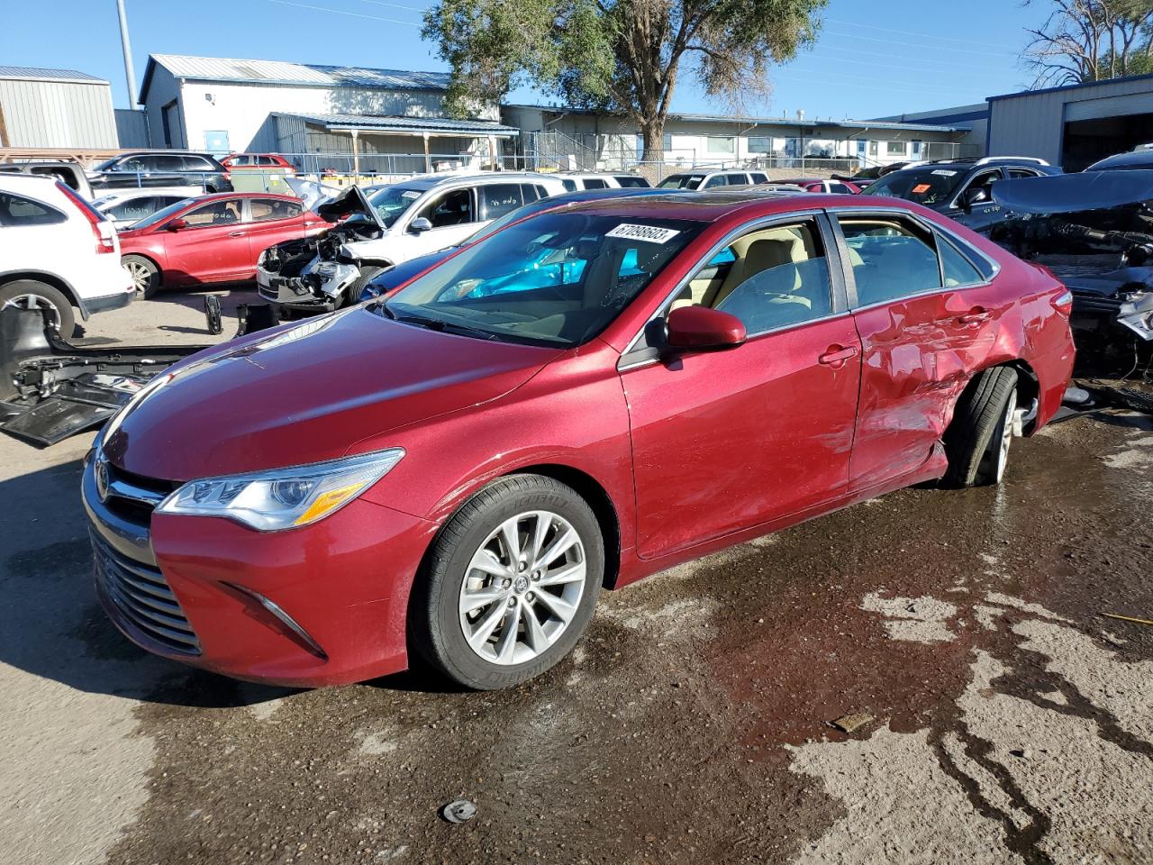 toyota camry 2017 4t1bk1fk3hu583701