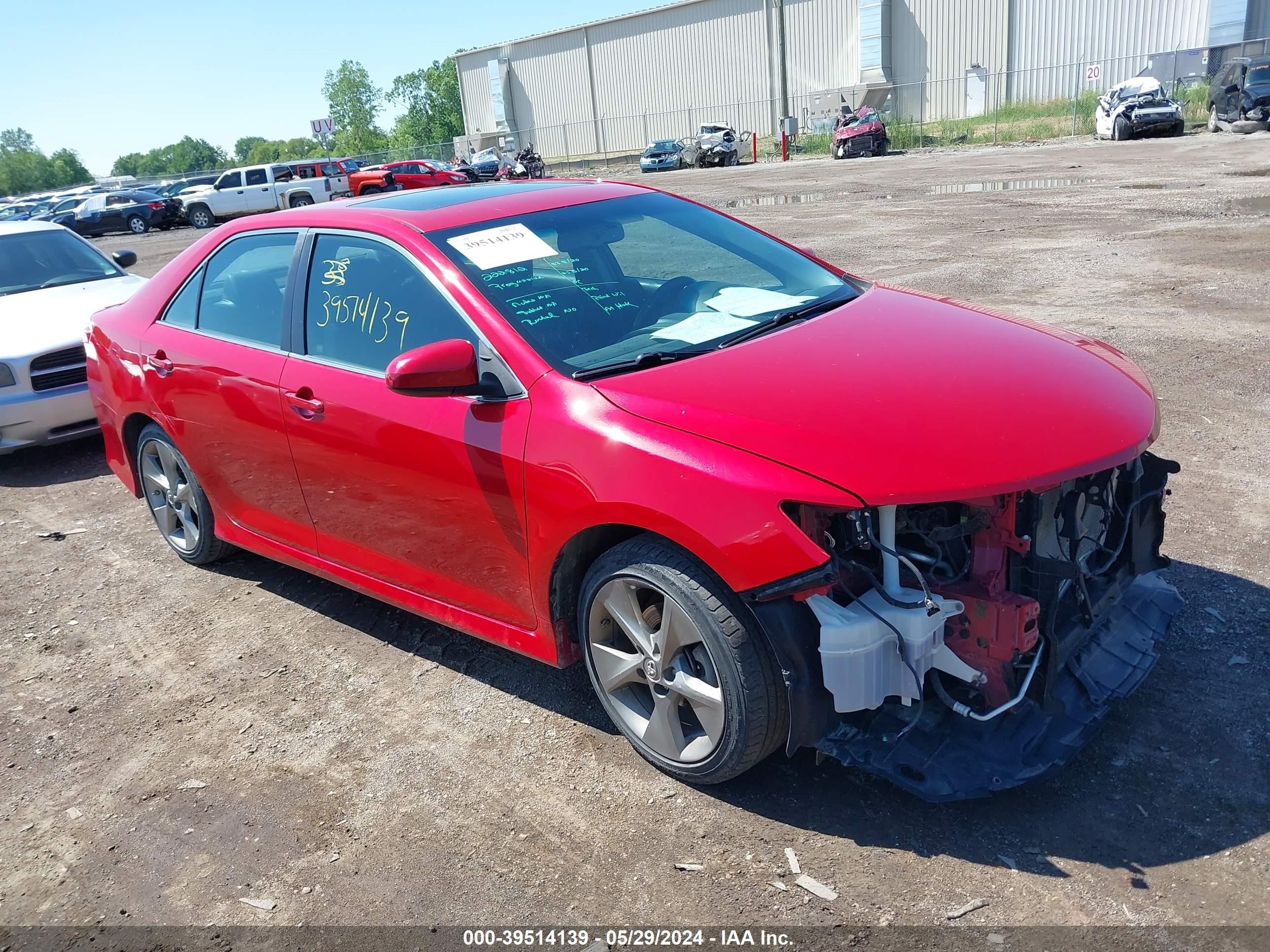 toyota camry 2012 4t1bk1fk4cu502374