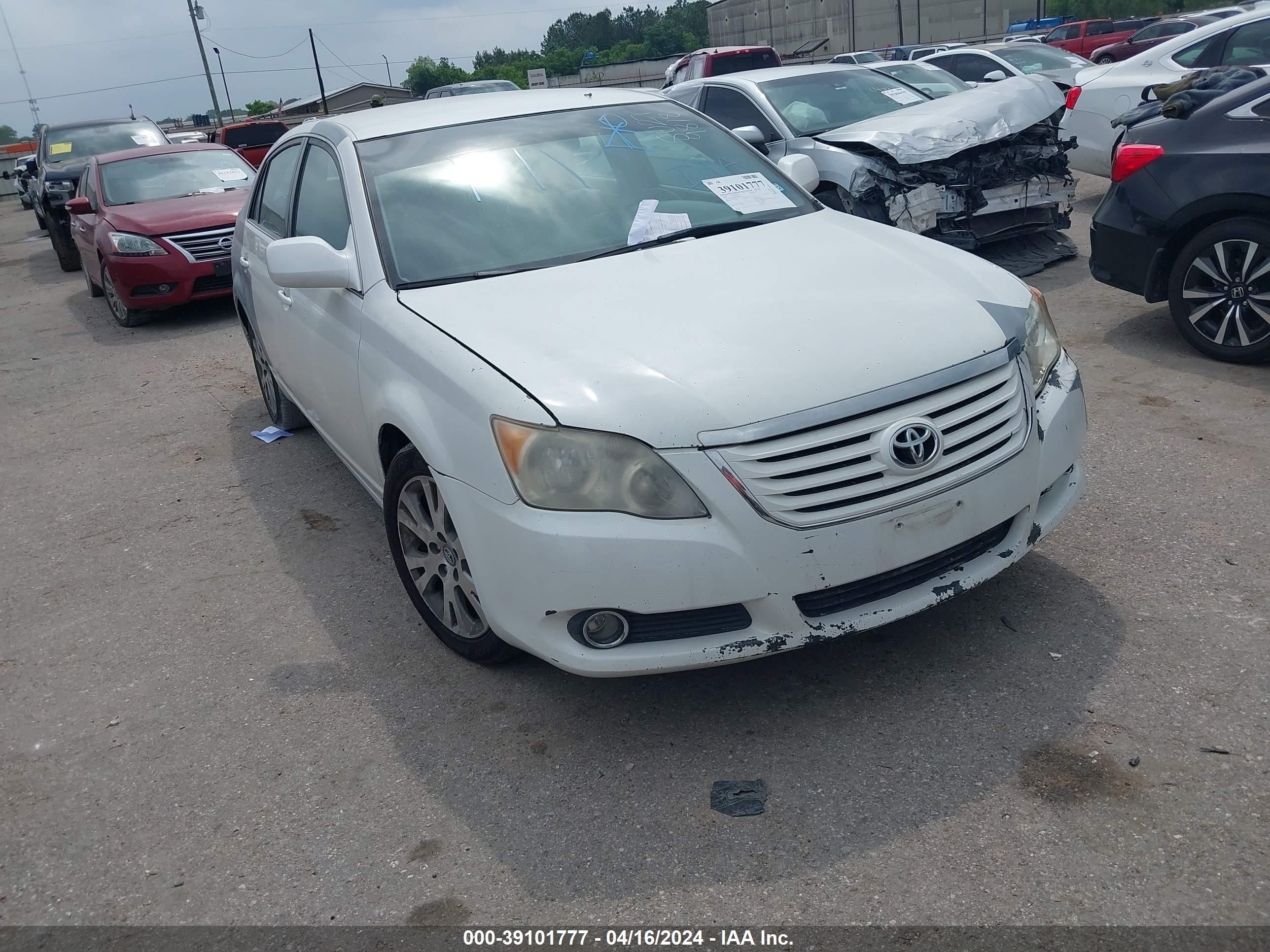 toyota avalon 2008 4t1bk36b08u279818