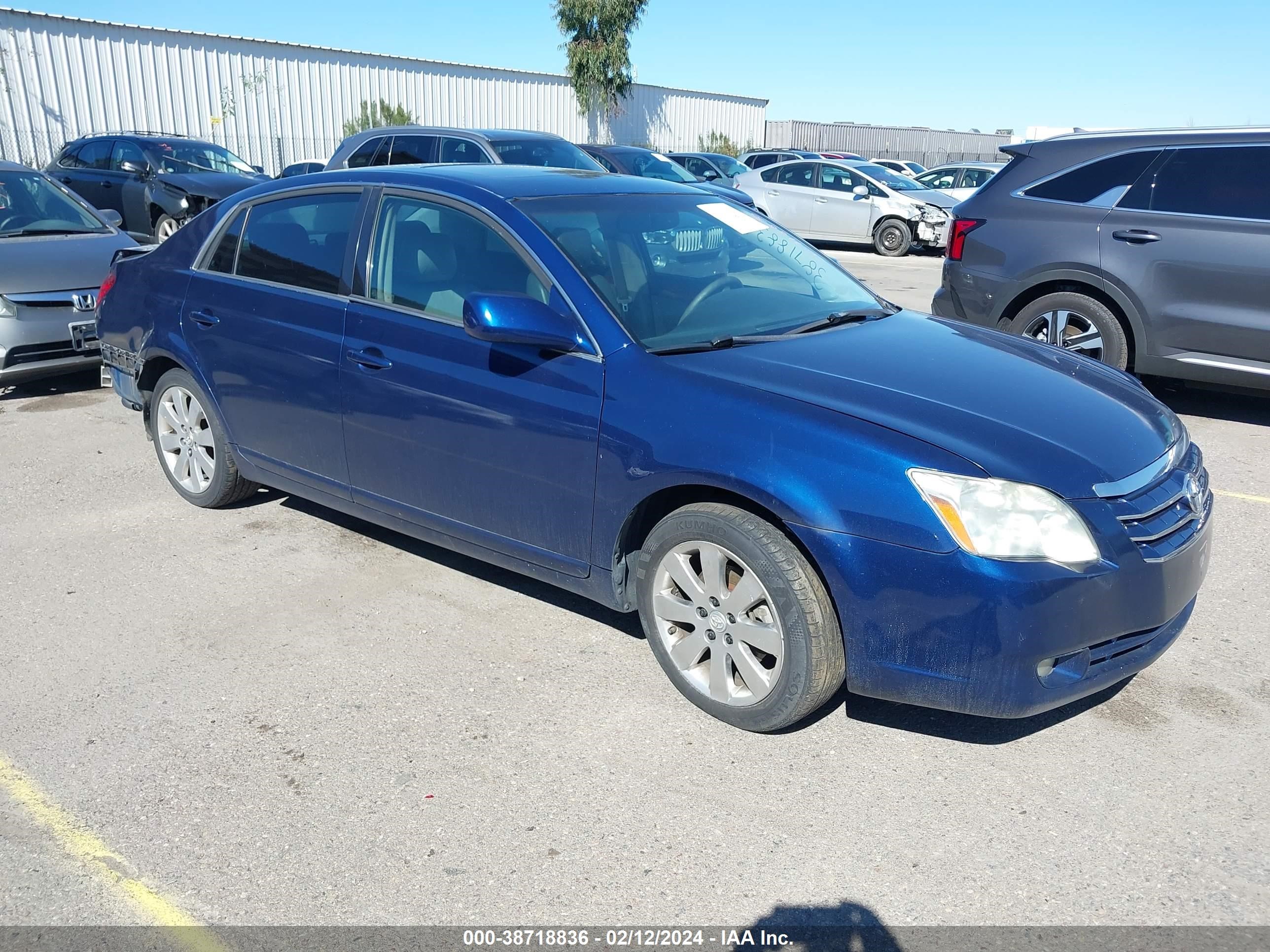 toyota avalon 2007 4t1bk36b17u182562