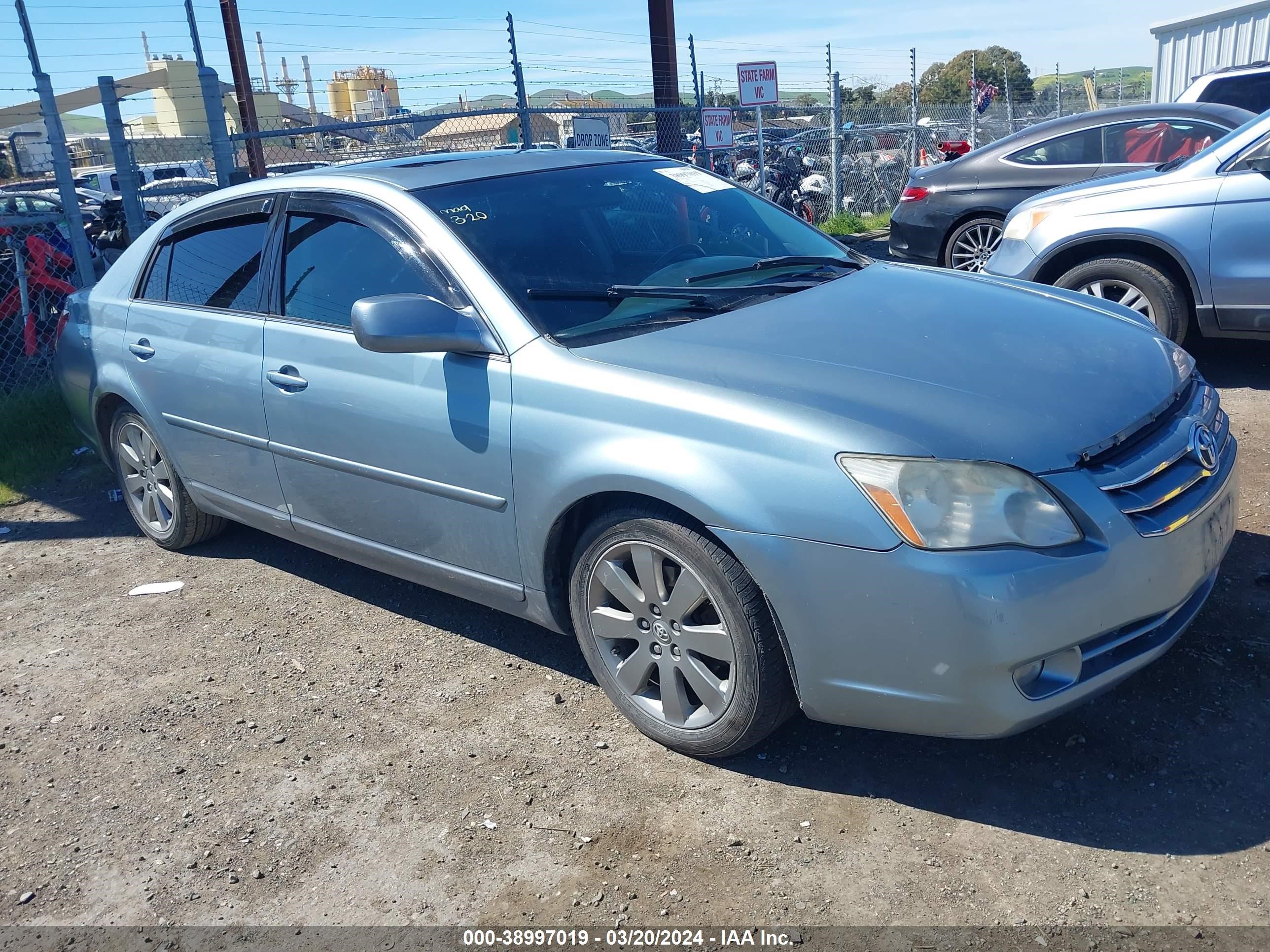 toyota avalon 2007 4t1bk36b17u186353