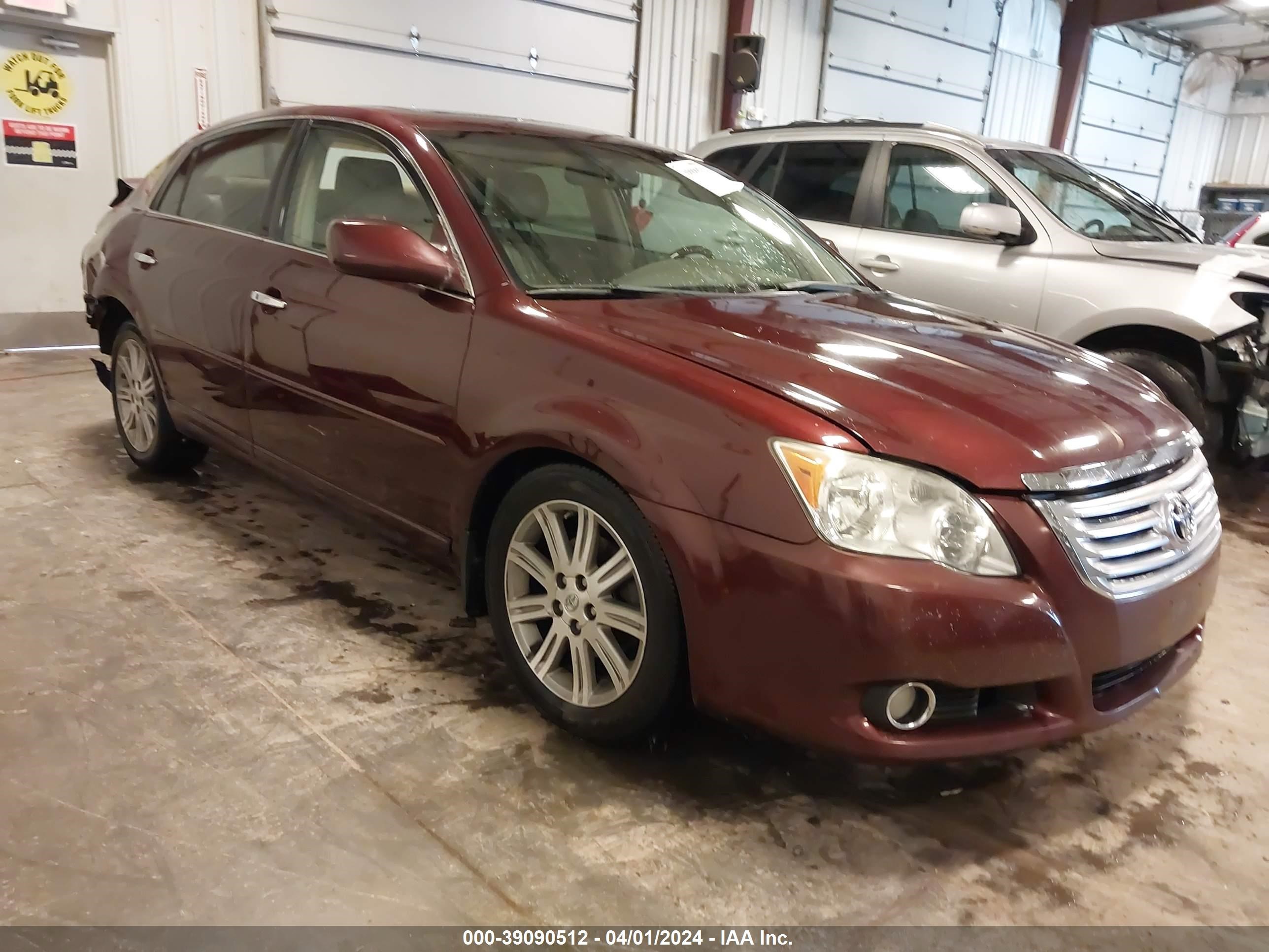 toyota avalon 2008 4t1bk36b18u300868