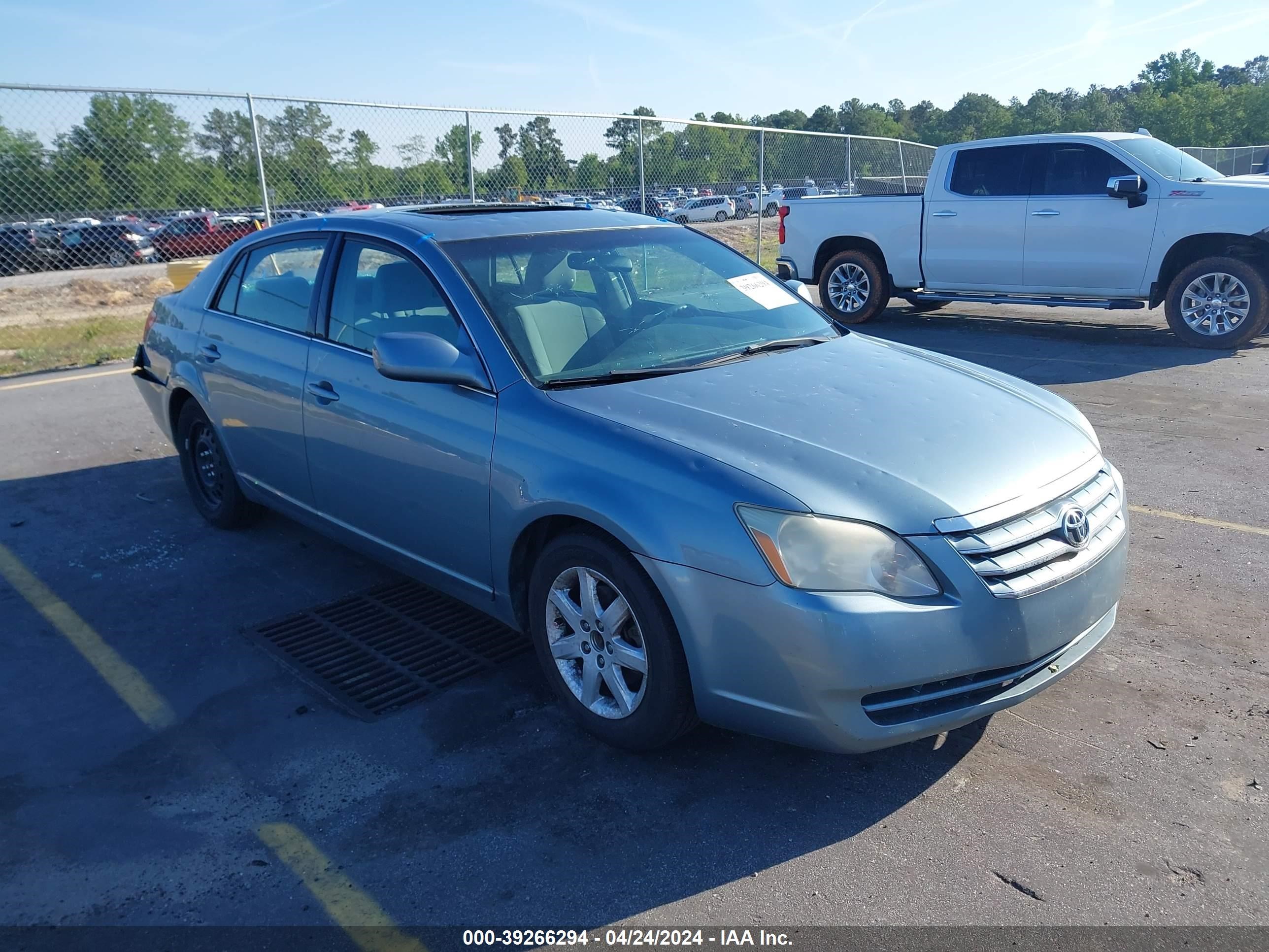 toyota avalon 2005 4t1bk36b35u033566