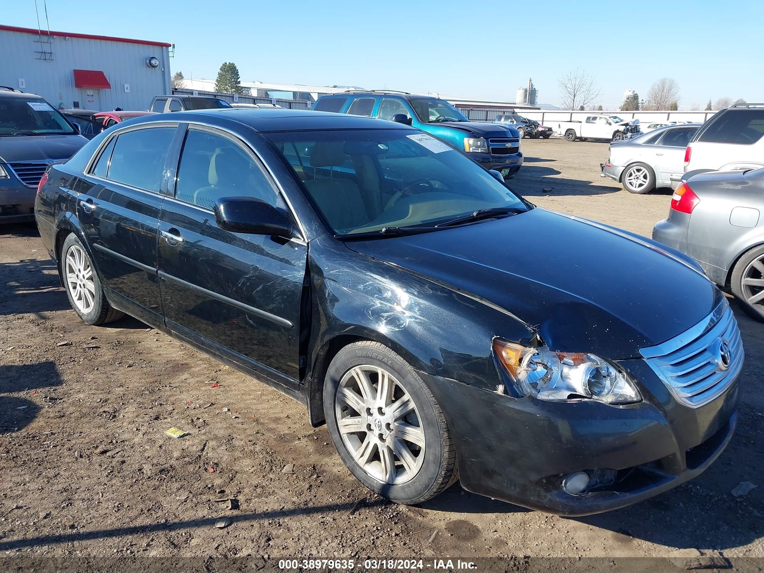 toyota avalon 2008 4t1bk36b38u292871