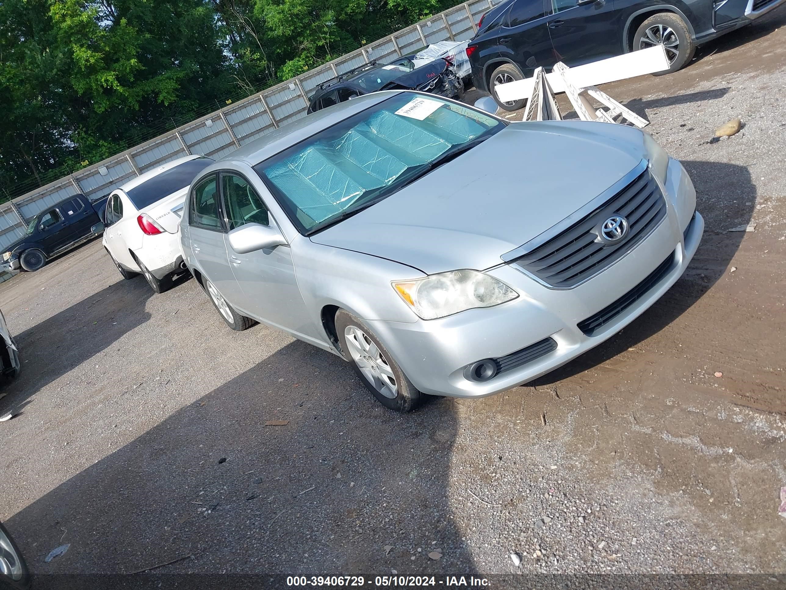 toyota avalon 2008 4t1bk36b48u320113