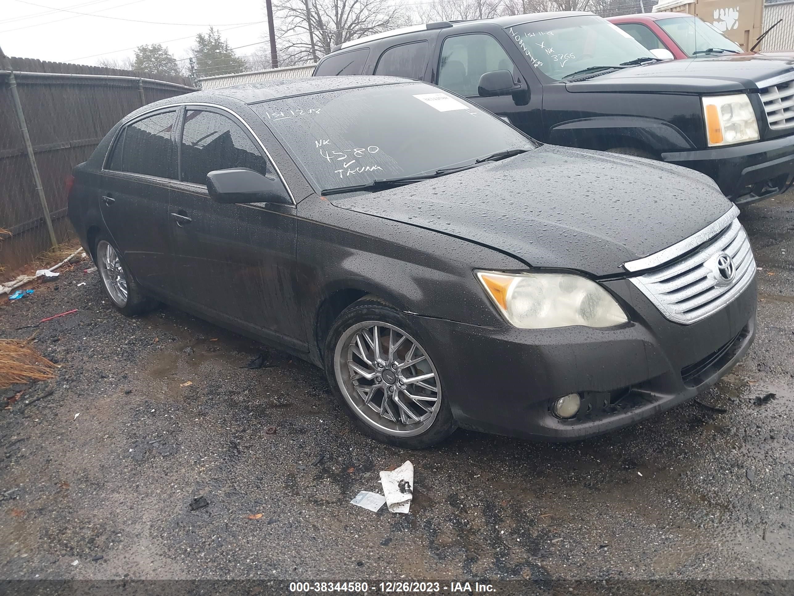 toyota avalon 2009 4t1bk36b49u334353