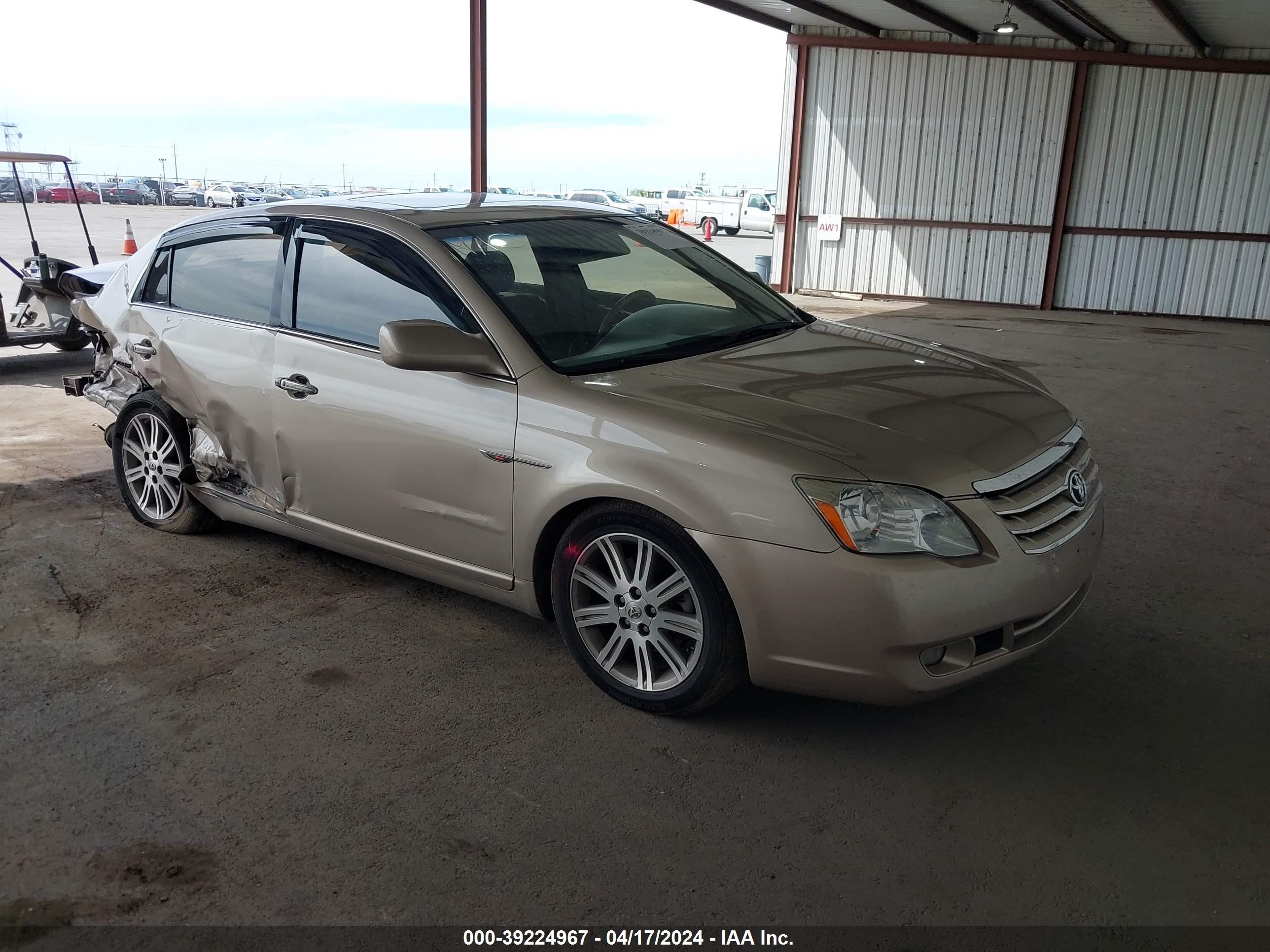 toyota avalon 2007 4t1bk36b57u193922