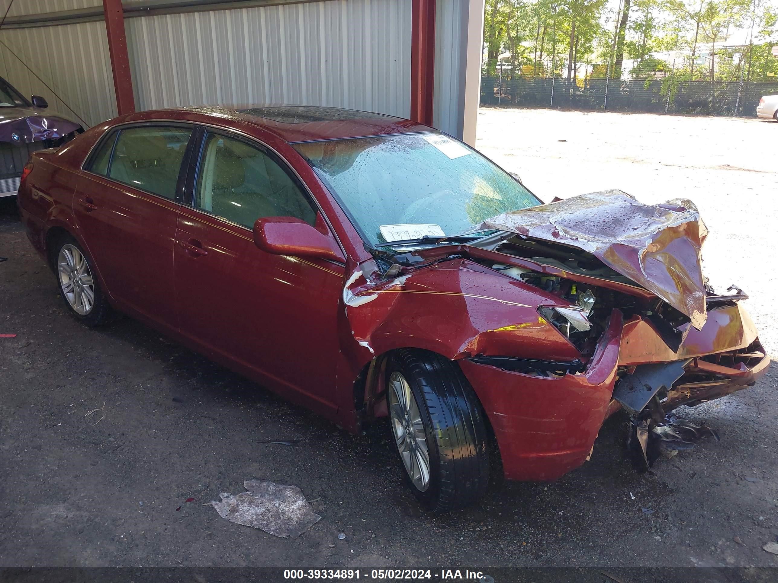 toyota avalon 2007 4t1bk36b57u194388