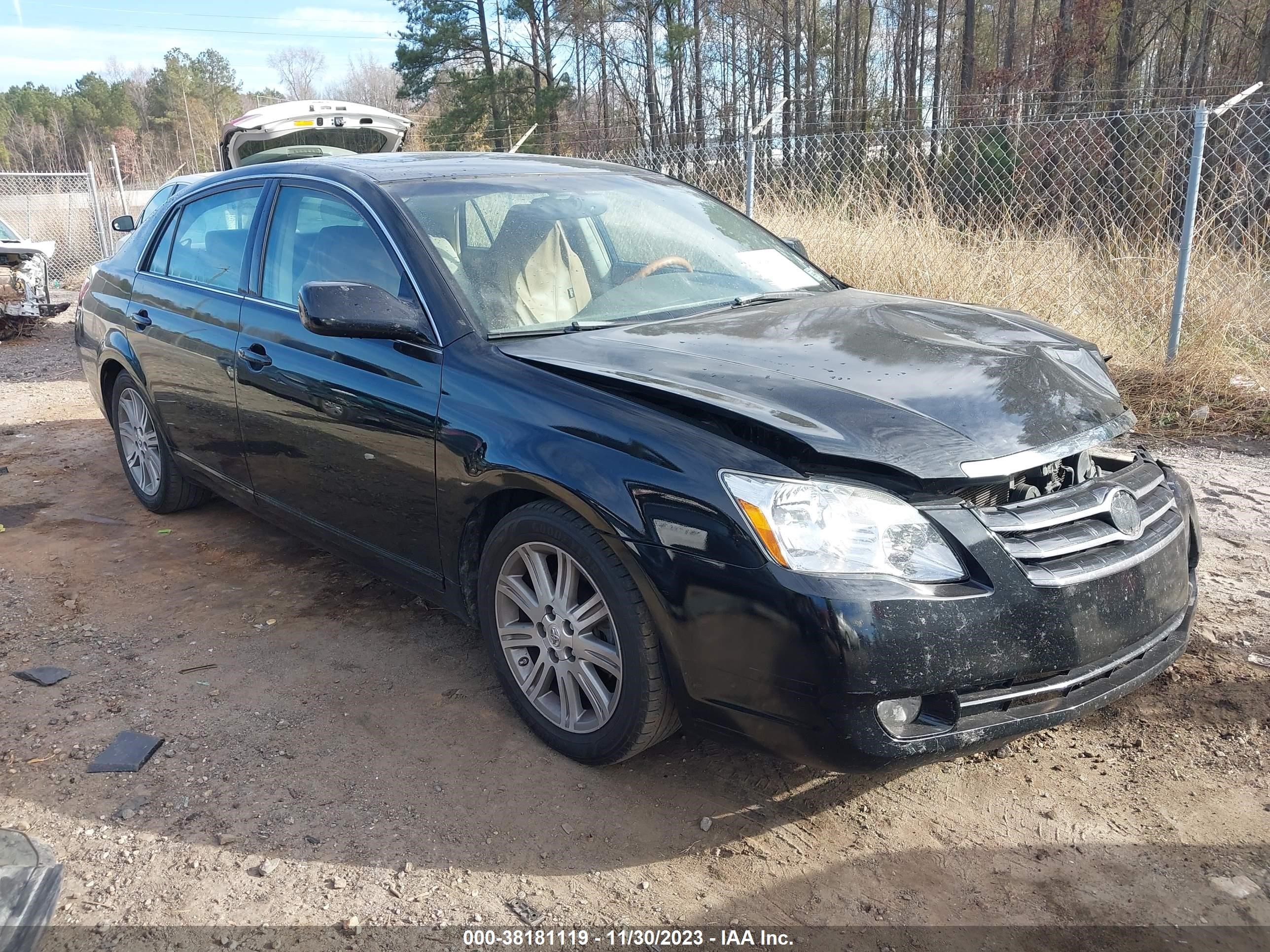 toyota avalon 2007 4t1bk36b57u210301