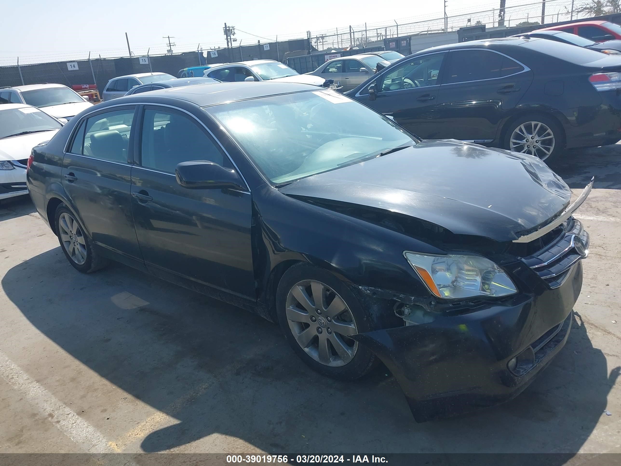 toyota avalon 2007 4t1bk36b67u186008