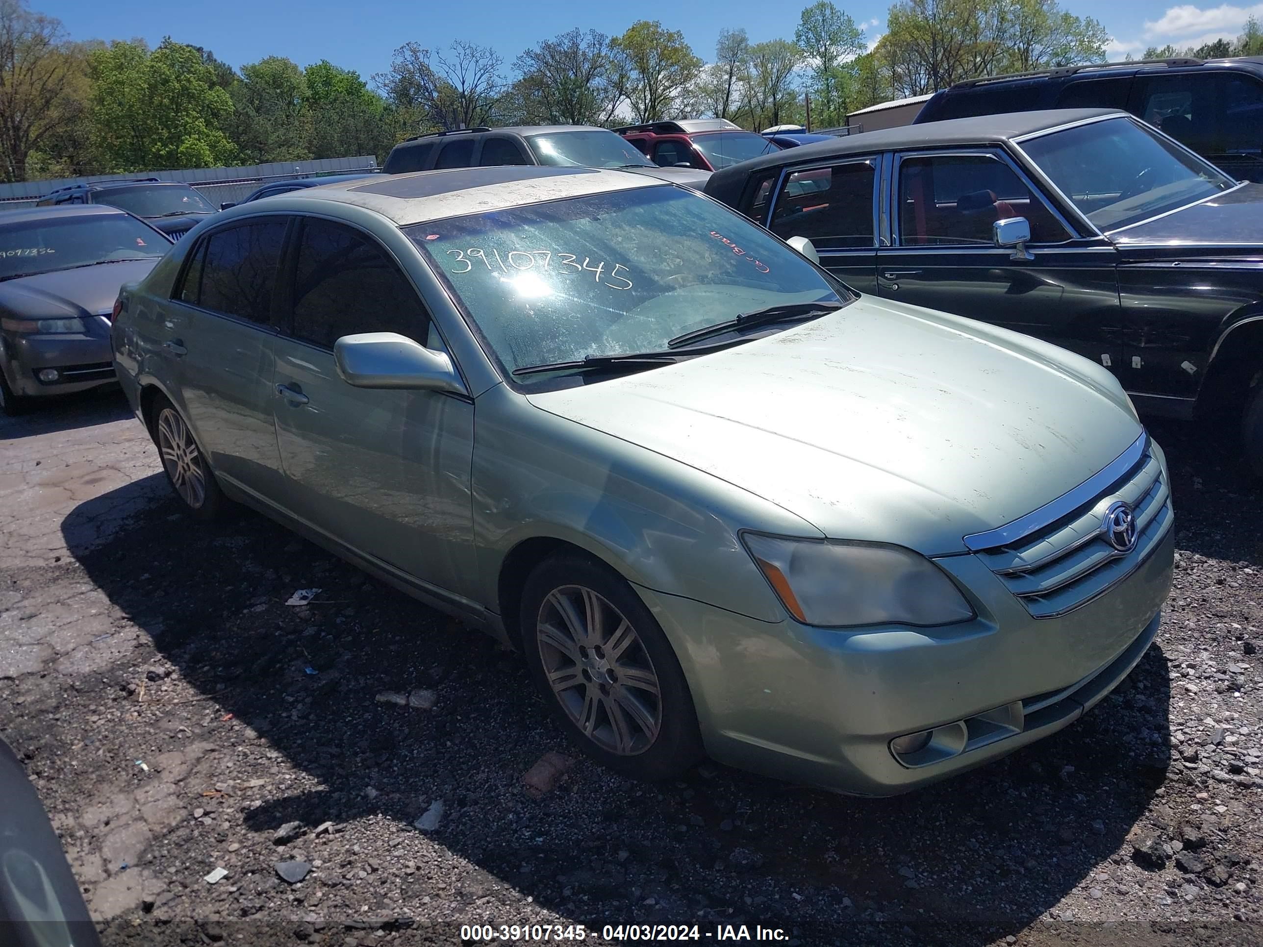 toyota avalon 2006 4t1bk36b76u114443