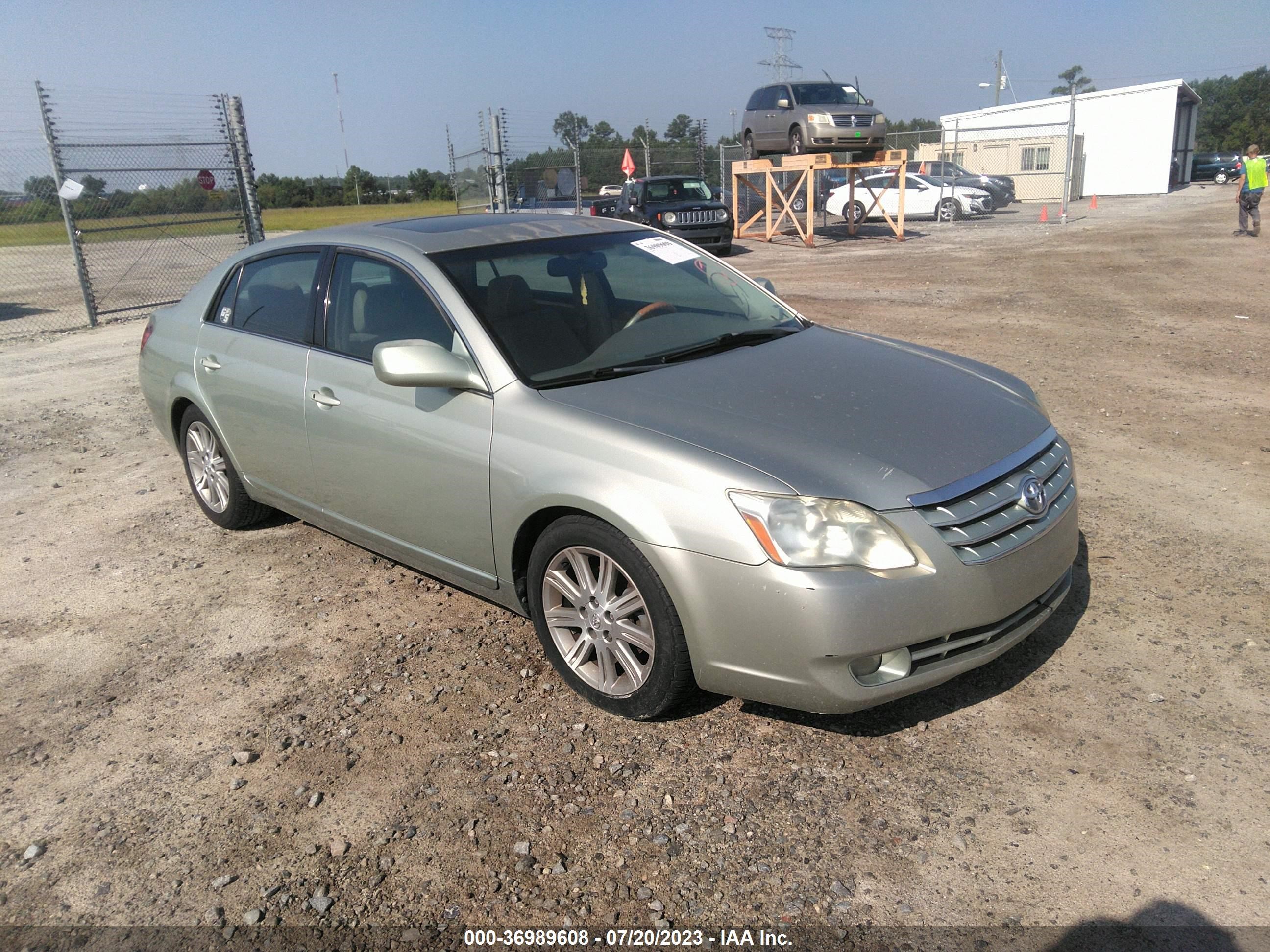 toyota avalon 2006 4t1bk36b76u129878