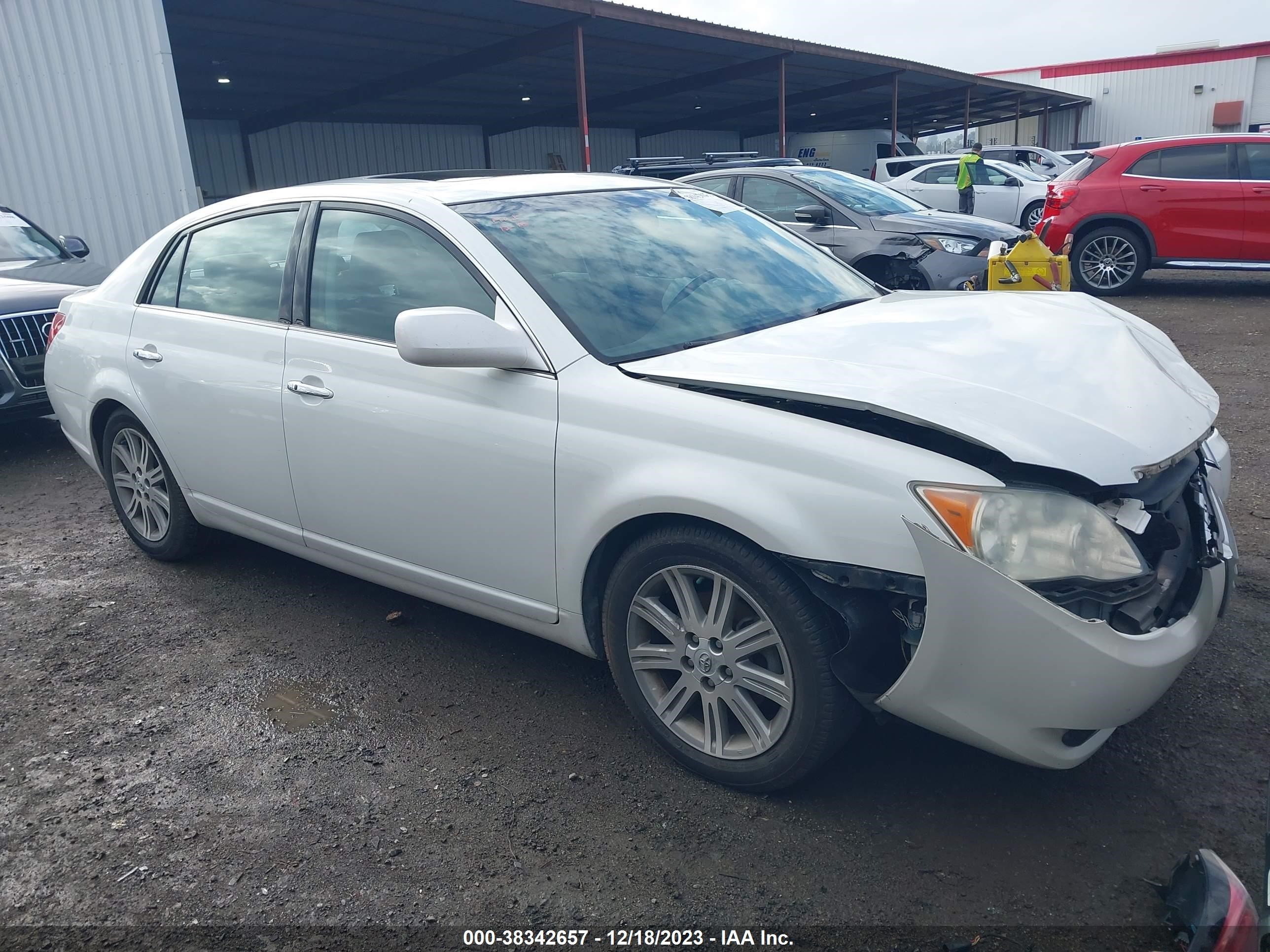 toyota avalon 2008 4t1bk36b78u316833