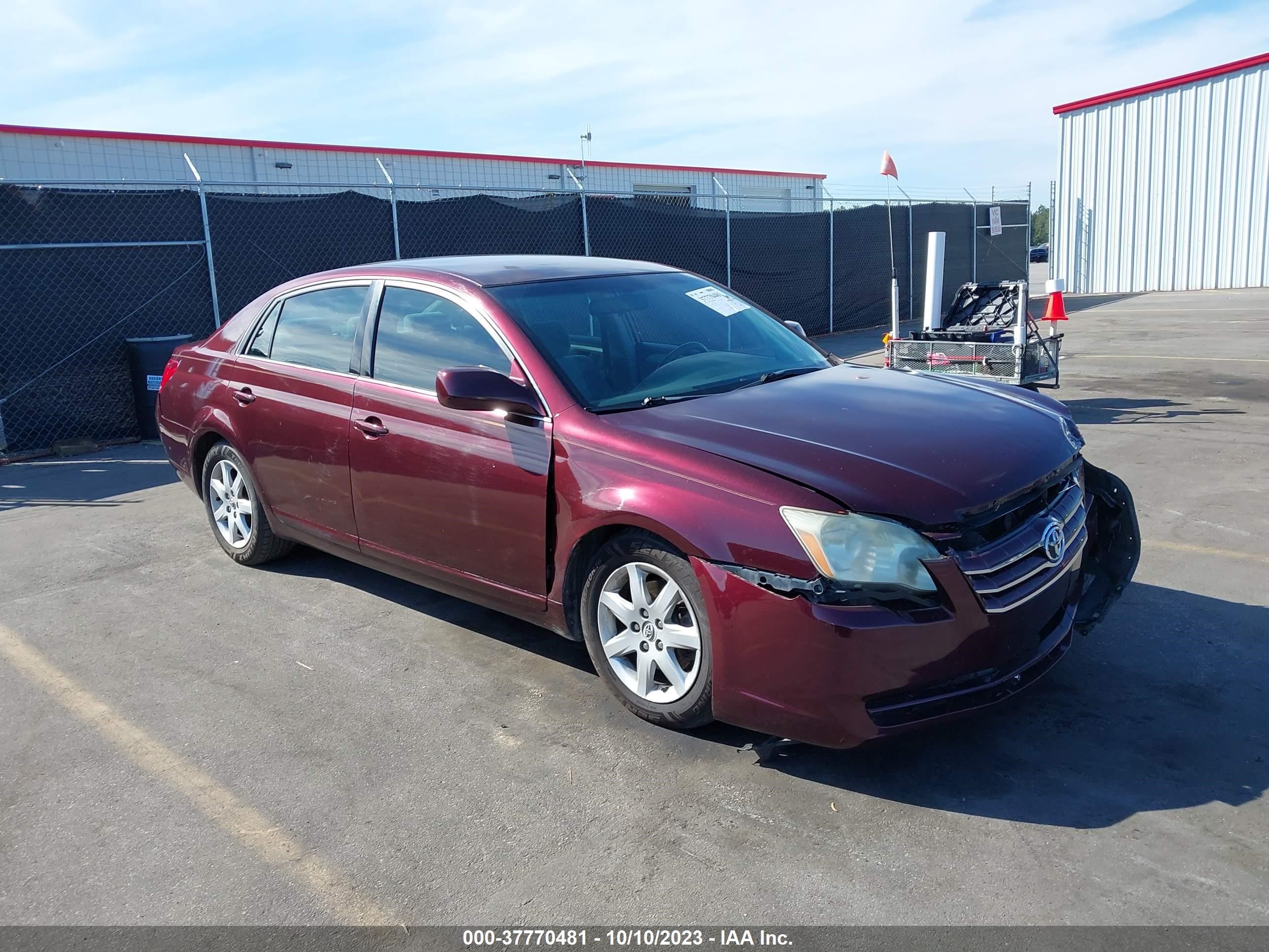 toyota avalon 2005 4t1bk36b85u011854