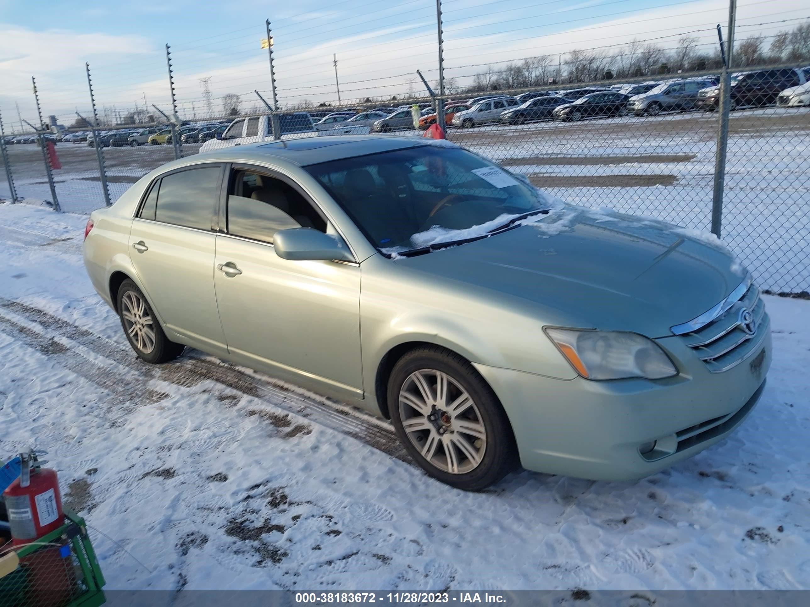 toyota avalon 2007 4t1bk36b87u226475